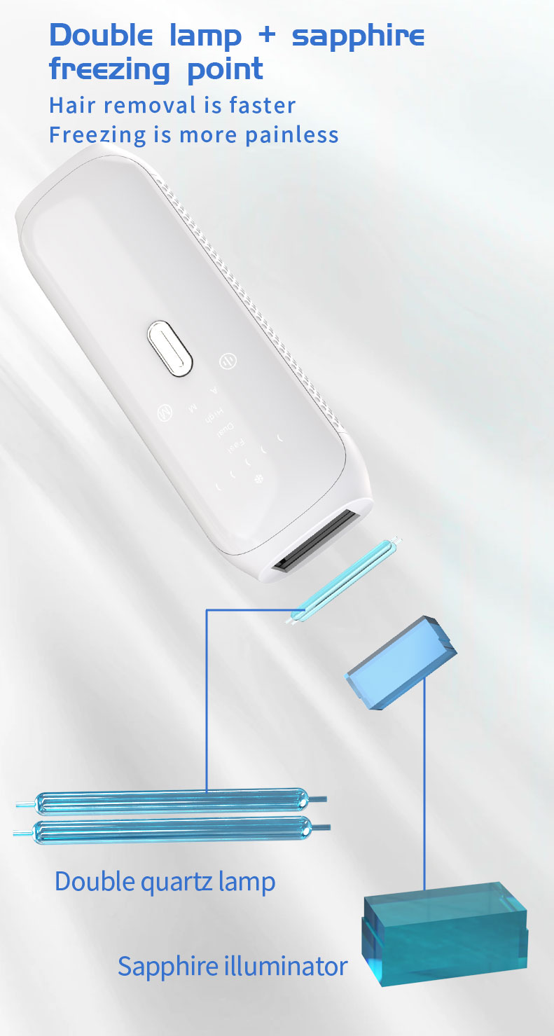 Hair removal, medical equipment, sapphire, laser, handheld products，