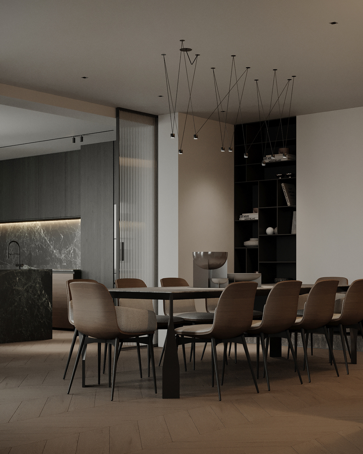 Interior design，environmental design，Architecture，Kitchen design，