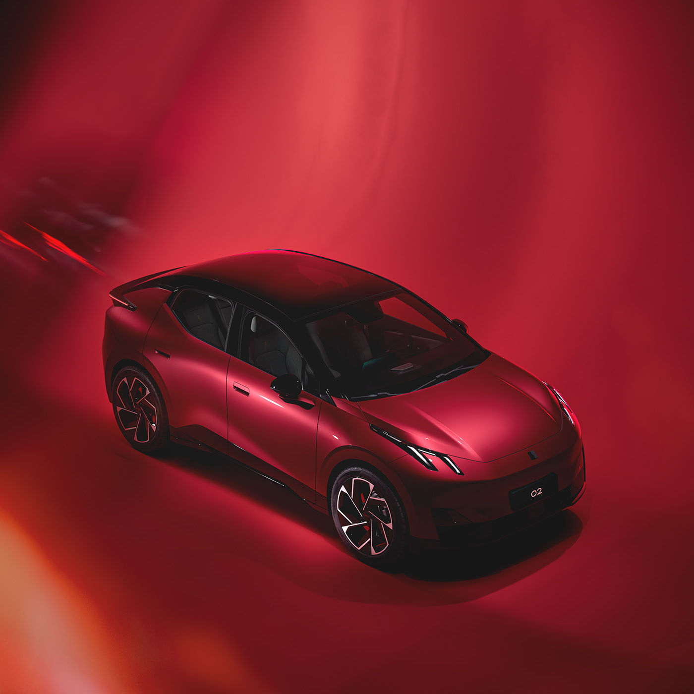 vehicle，automobile，Lynk&Co 02，design sketch，