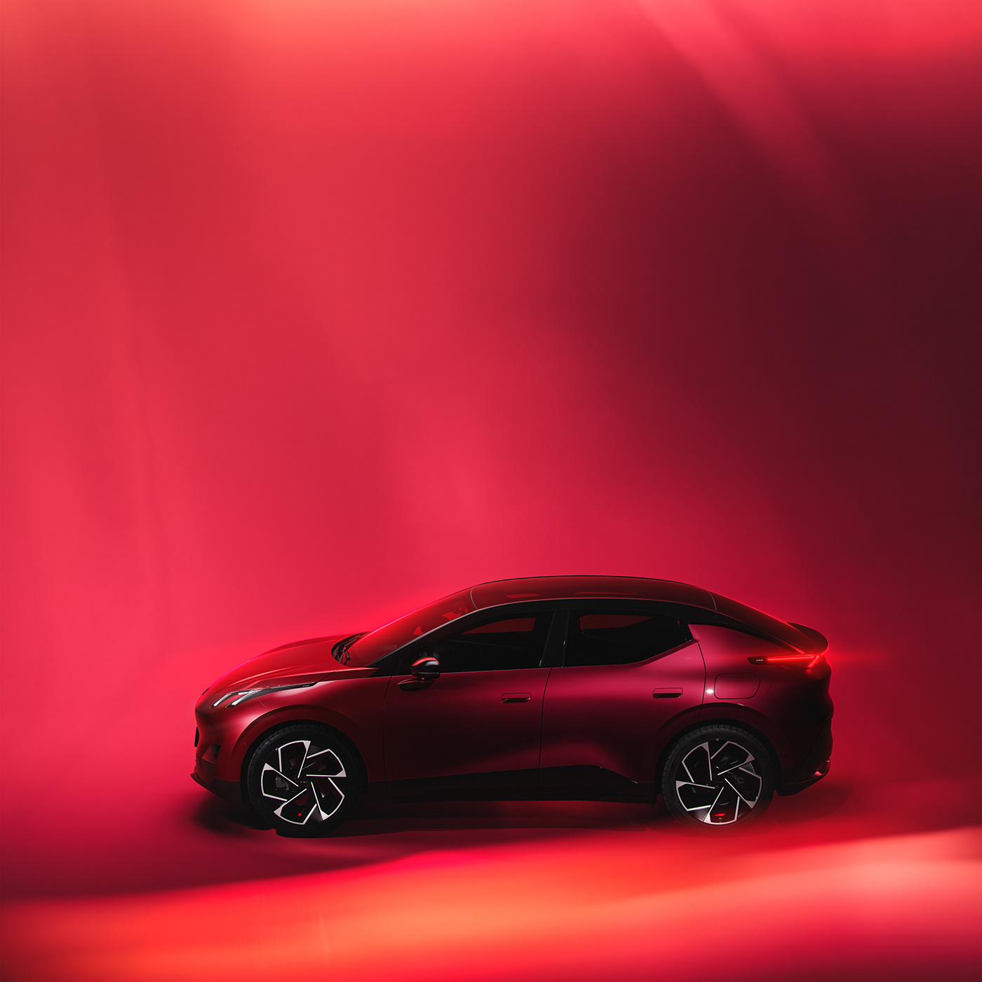 vehicle，automobile，Lynk&Co 02，design sketch，