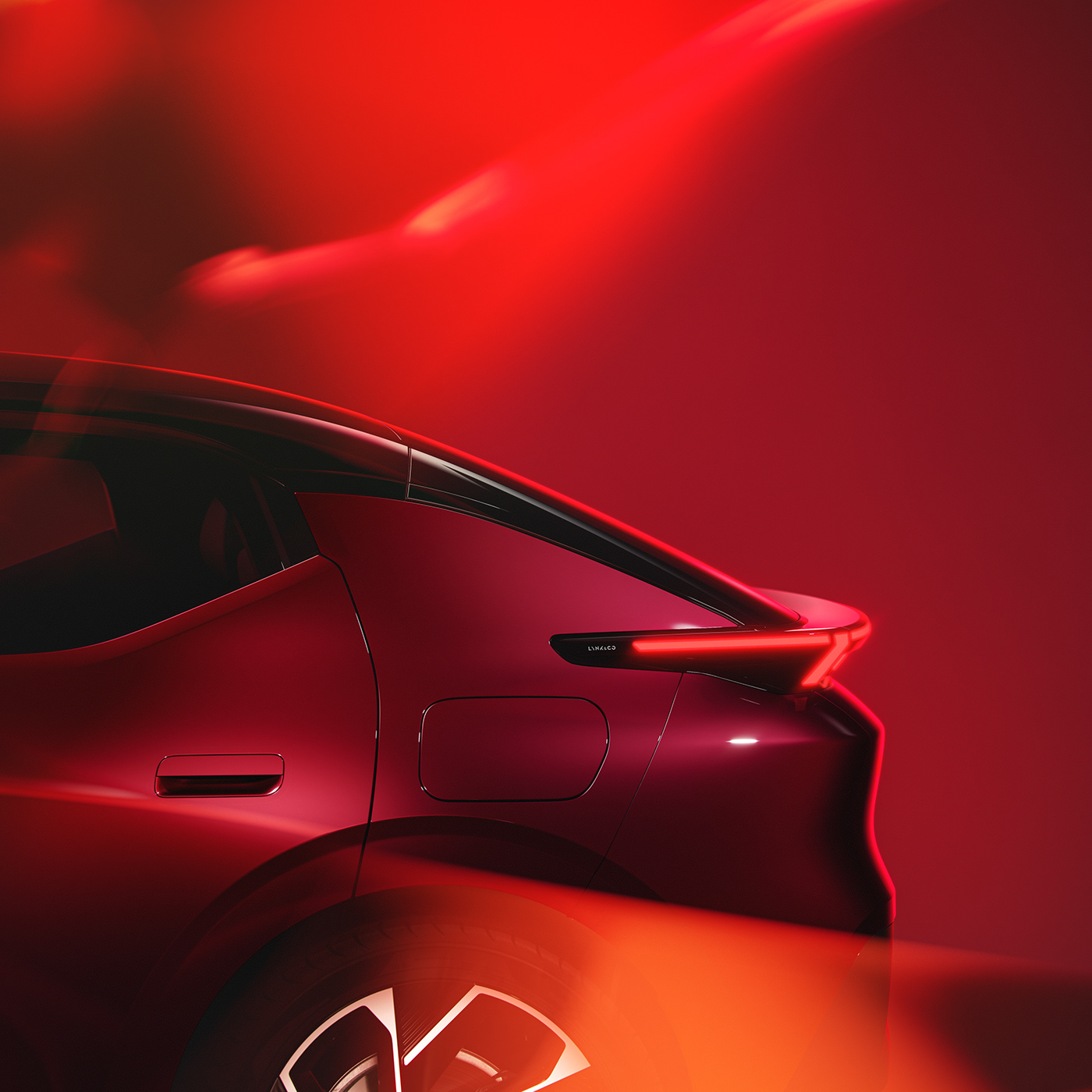 vehicle，automobile，Lynk&Co 02，design sketch，