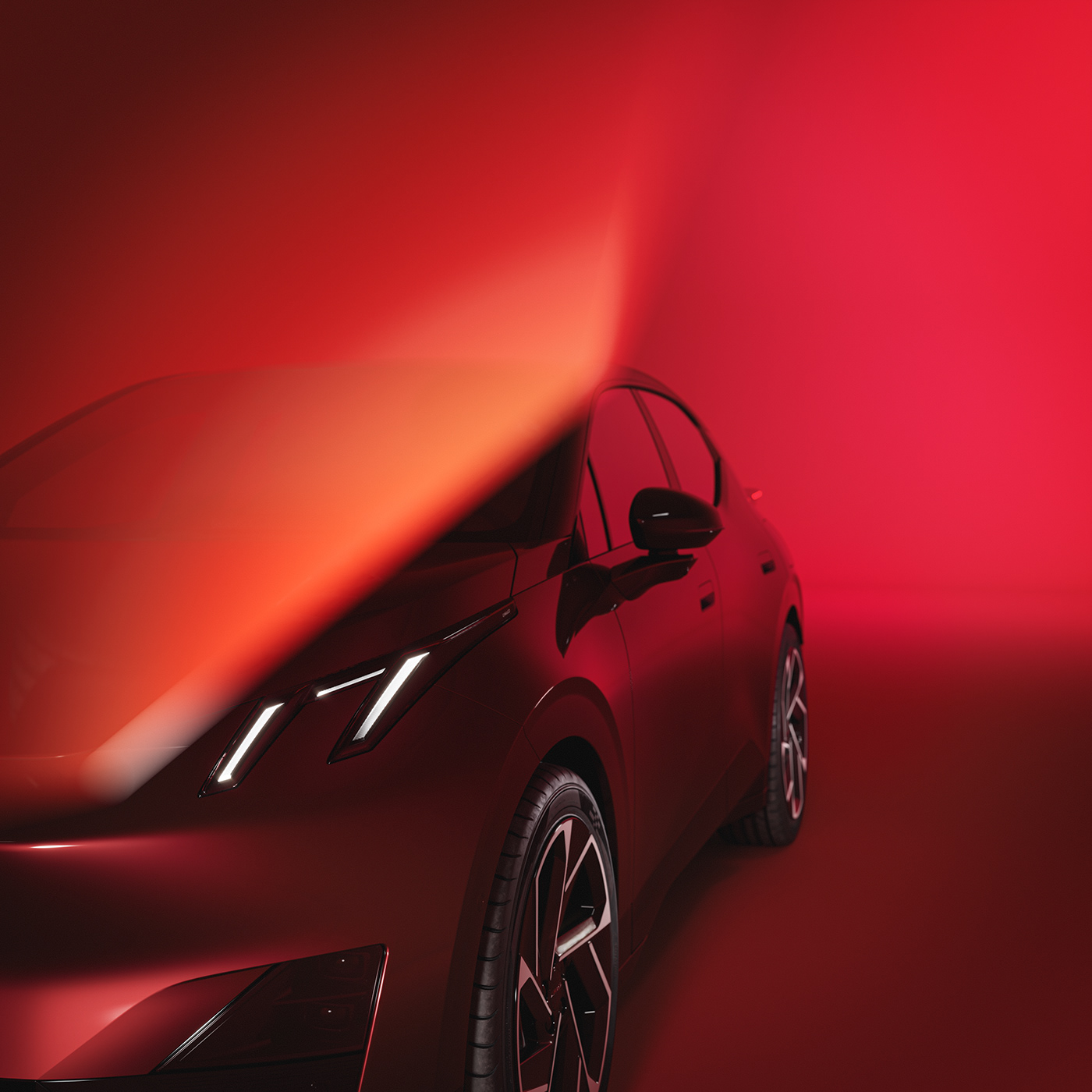 vehicle，automobile，Lynk&Co 02，design sketch，