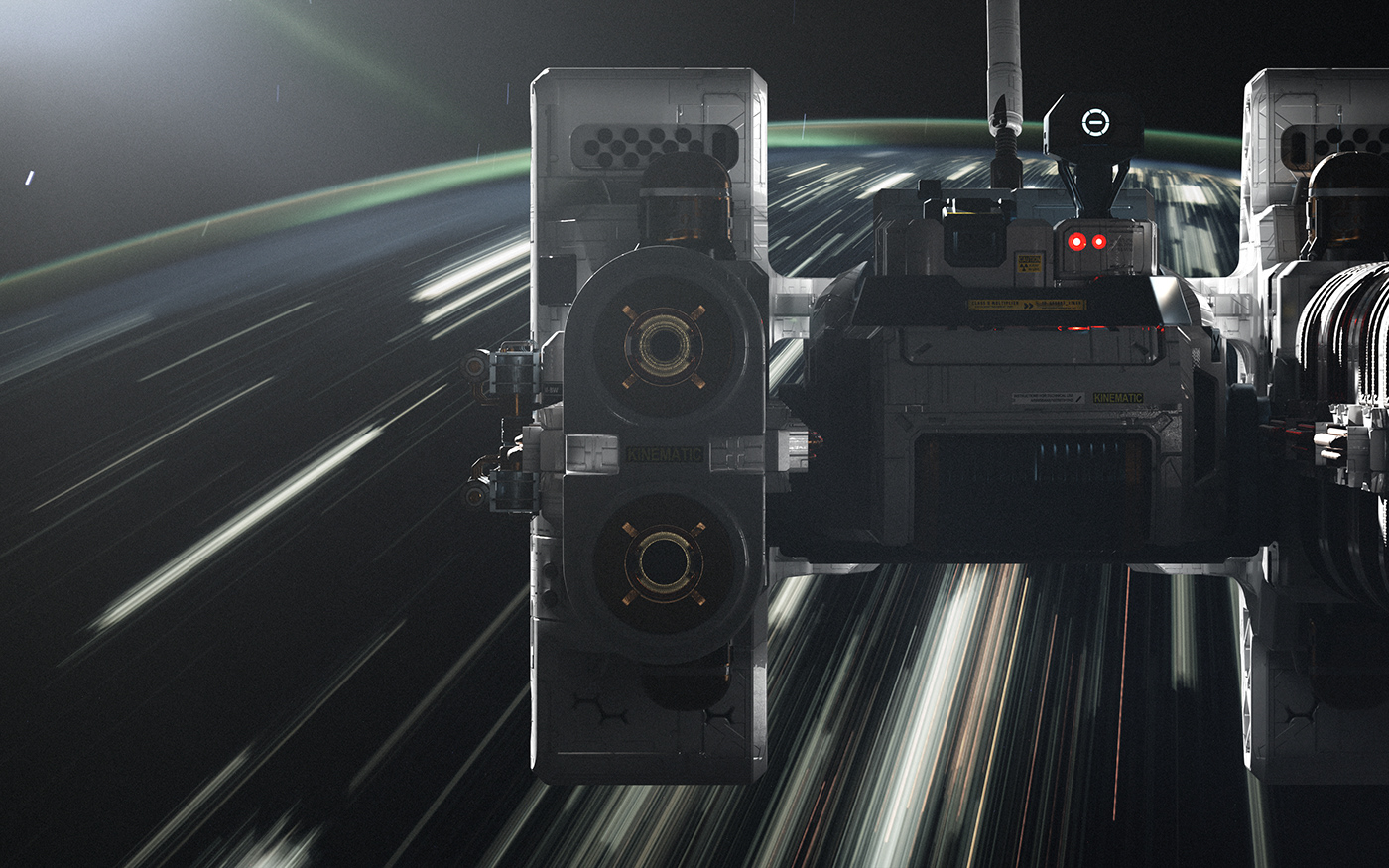 ODT，Defense Turret，3D modeling，industrial design，