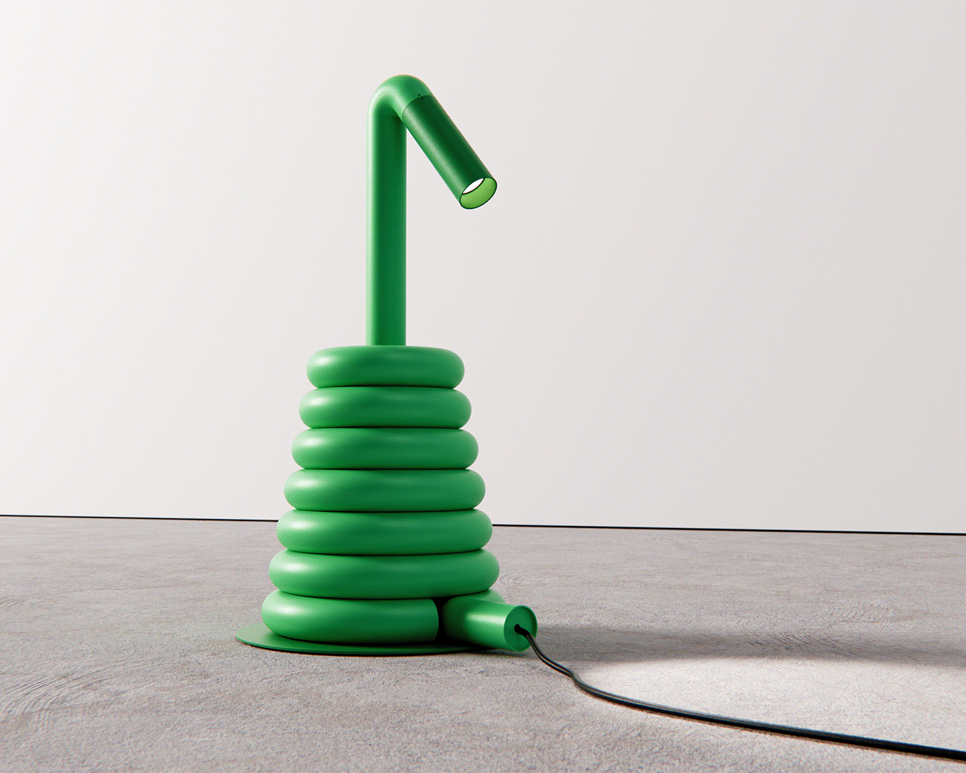 lamps and lanterns，Bright color，green，animal association，