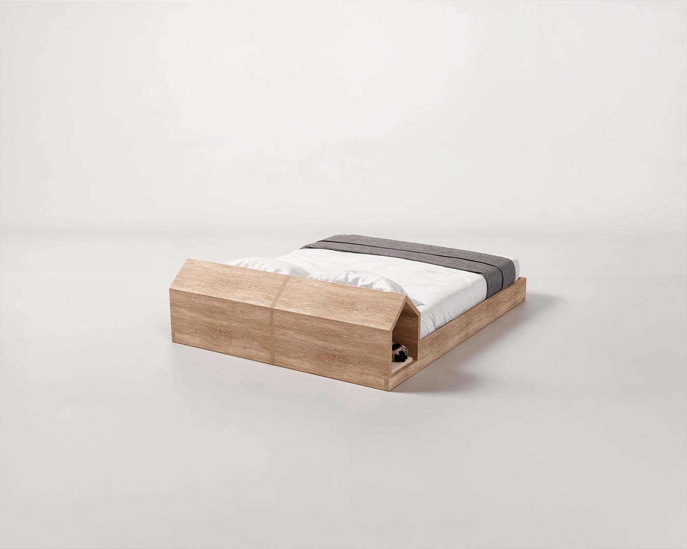 furniture，Bed，originality，Shared furniture，Dog Hut Bed，