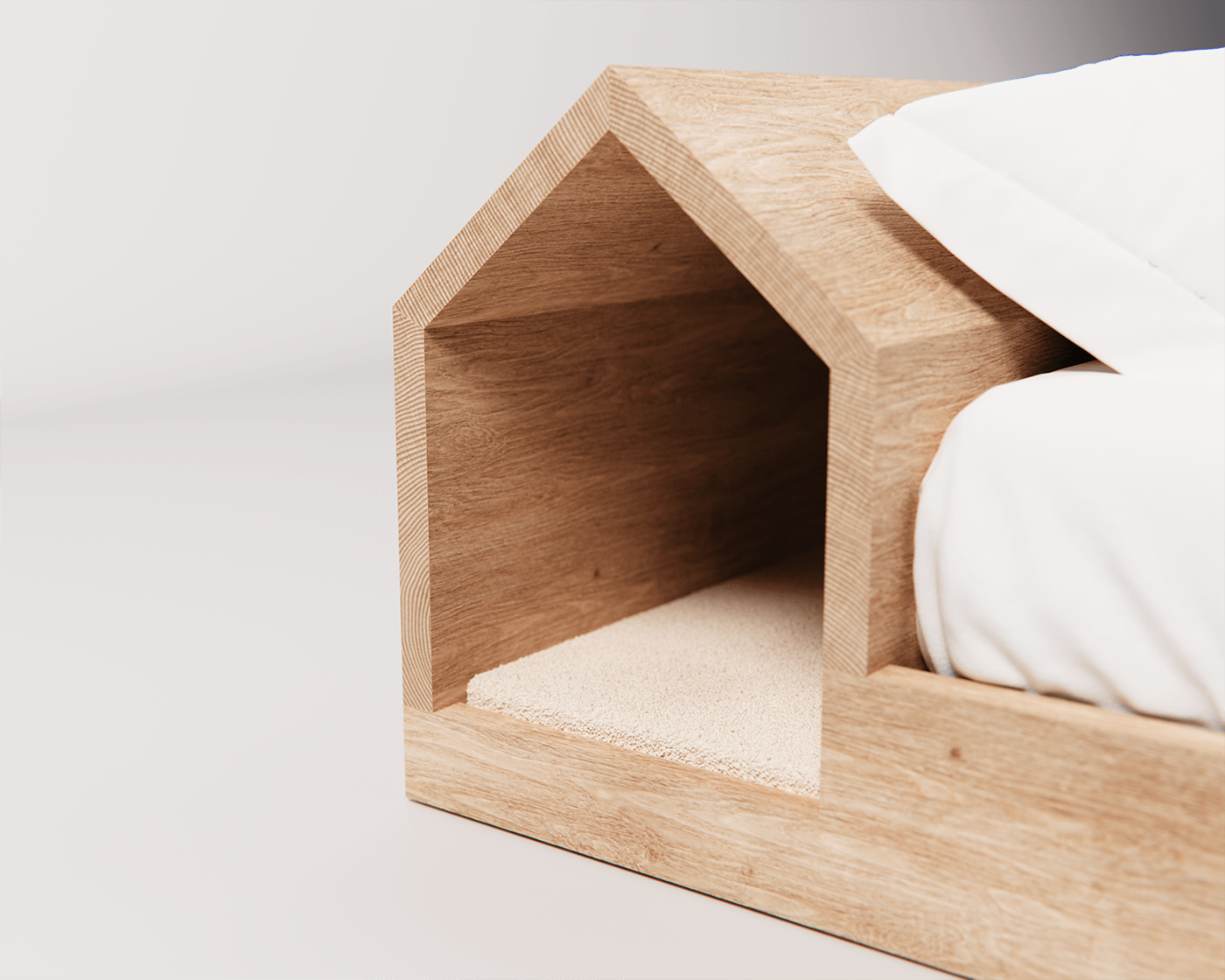 furniture，Bed，originality，Shared furniture，Dog Hut Bed，