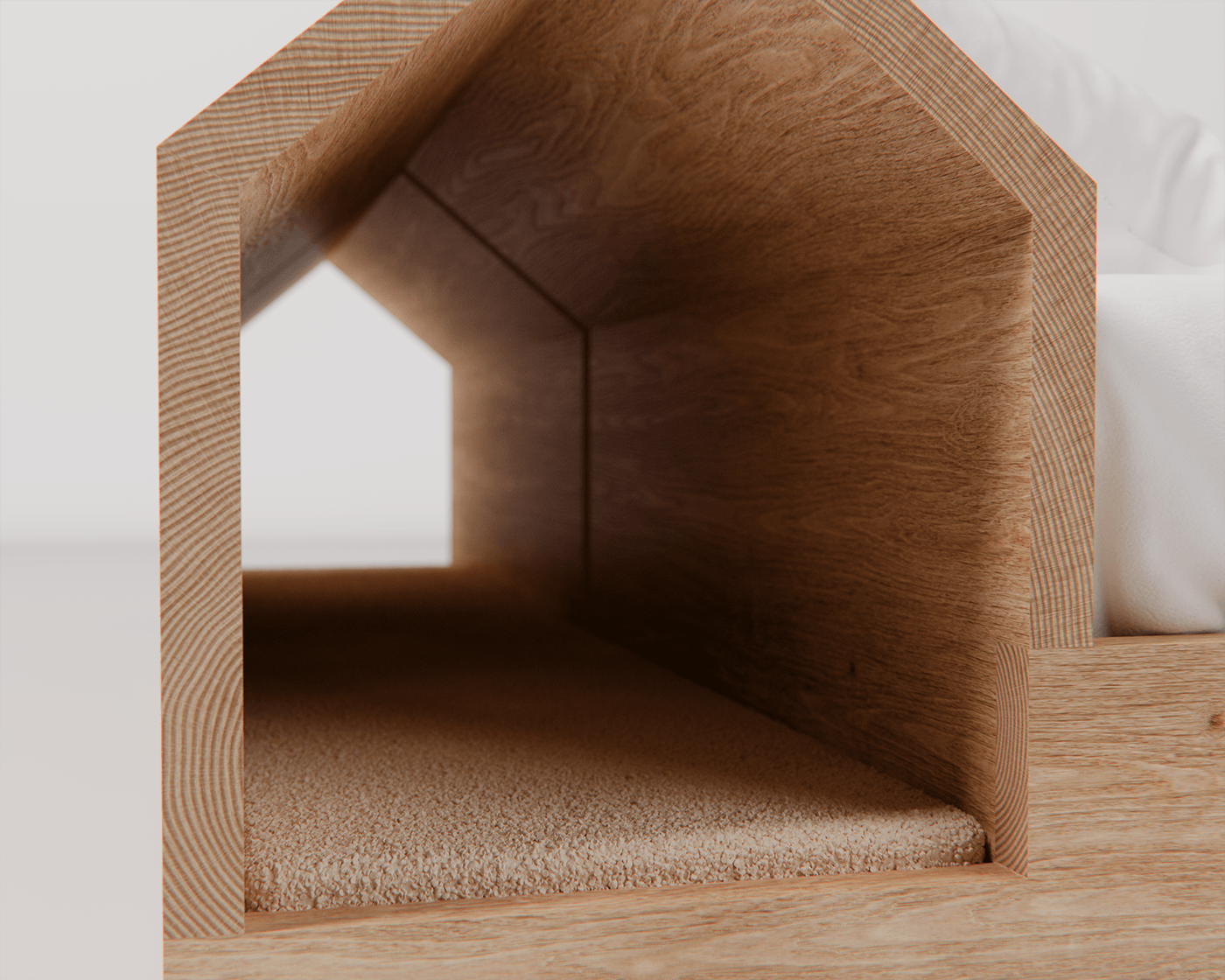 furniture，Bed，originality，Shared furniture，Dog Hut Bed，