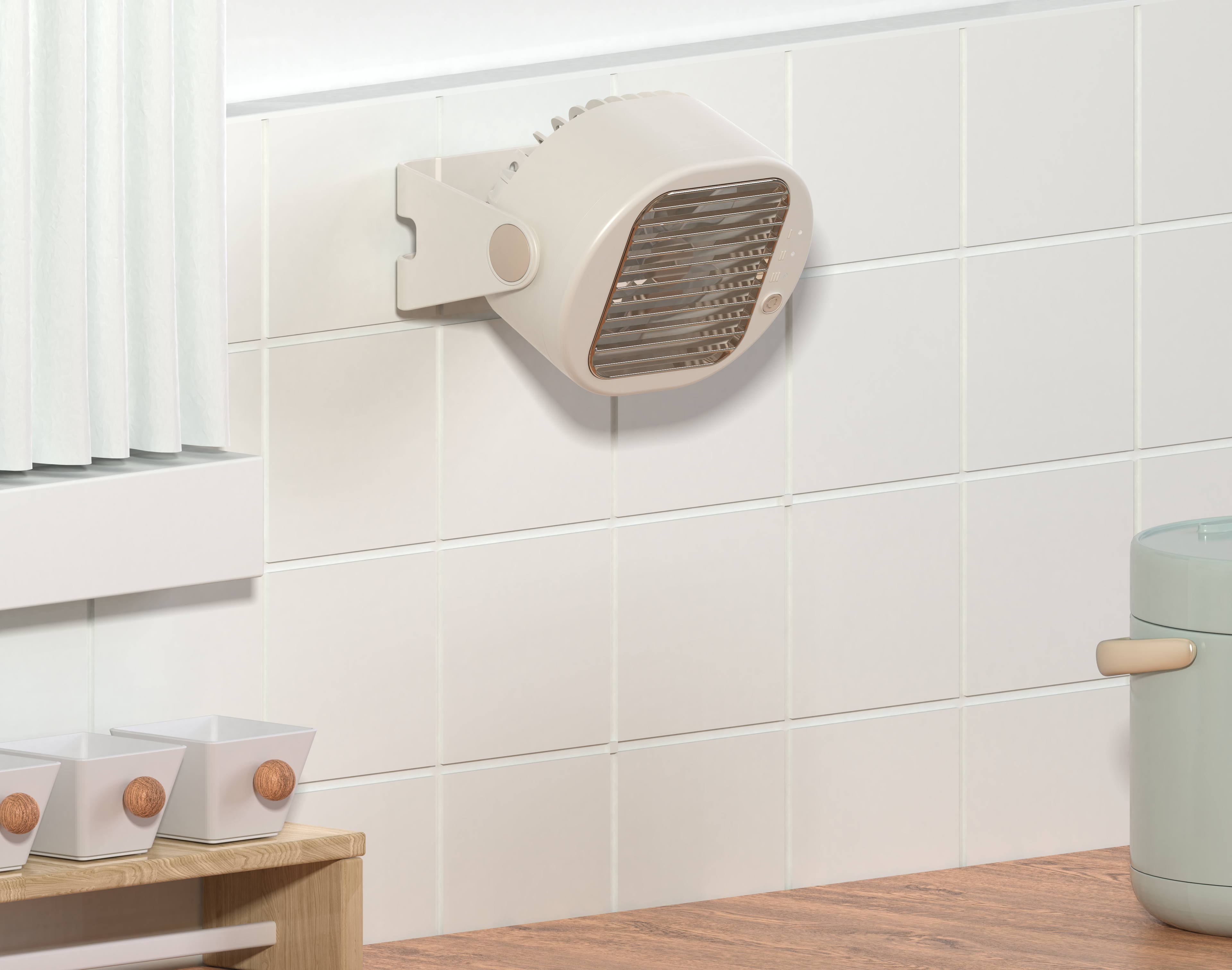 Modeling, Rendering, Structure, Industrial Design, Appearance, Fan，