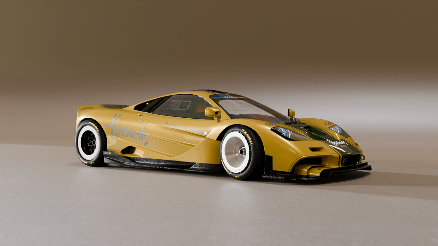 mclaren，F1Rst，Automobile refitting，950 horsepower，aerodynamics，