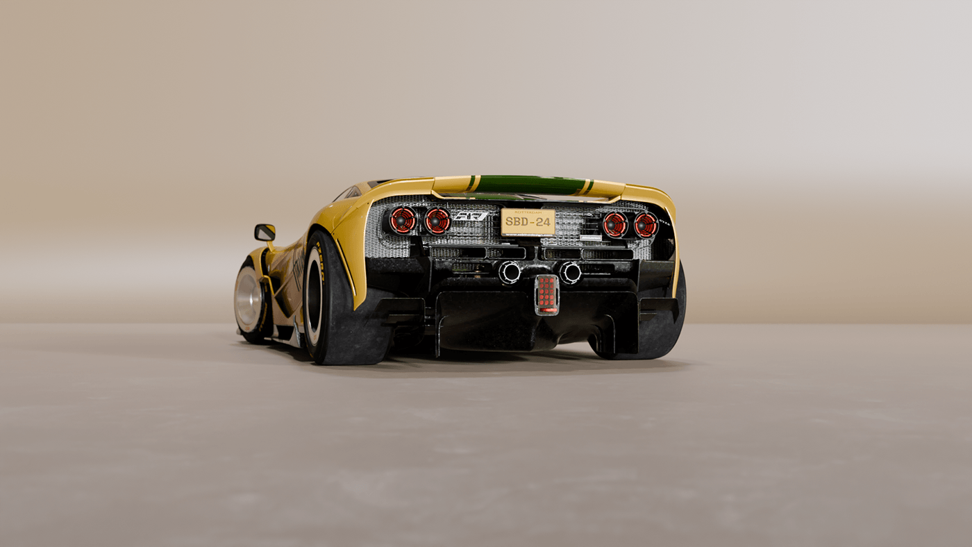 mclaren，F1Rst，Automobile refitting，950 horsepower，aerodynamics，