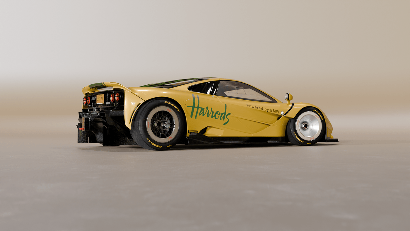 mclaren，F1Rst，Automobile refitting，950 horsepower，aerodynamics，