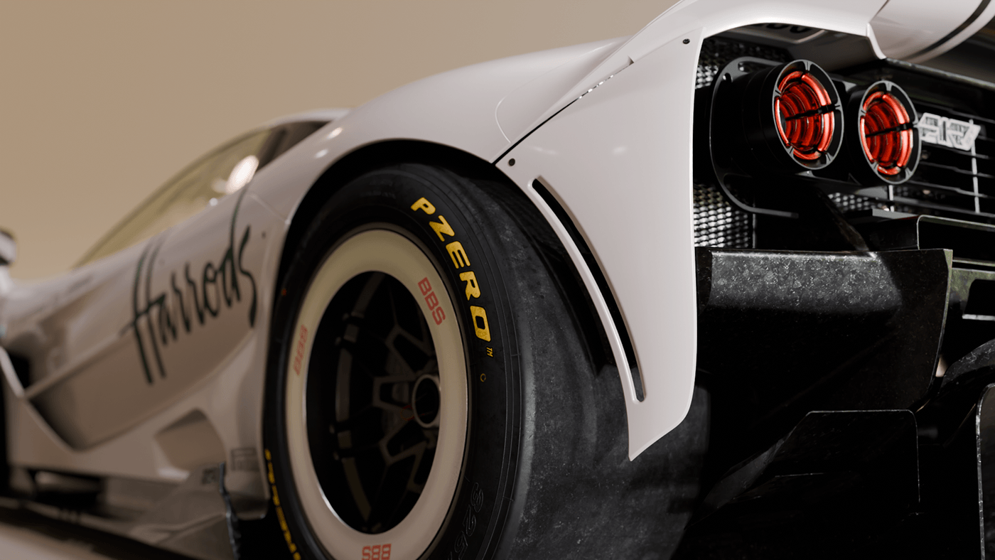 mclaren，F1Rst，Automobile refitting，950 horsepower，aerodynamics，