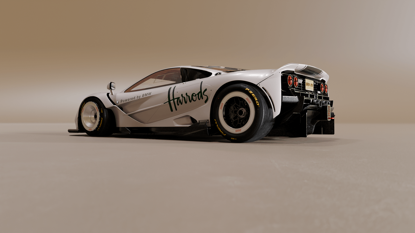 mclaren，F1Rst，Automobile refitting，950 horsepower，aerodynamics，