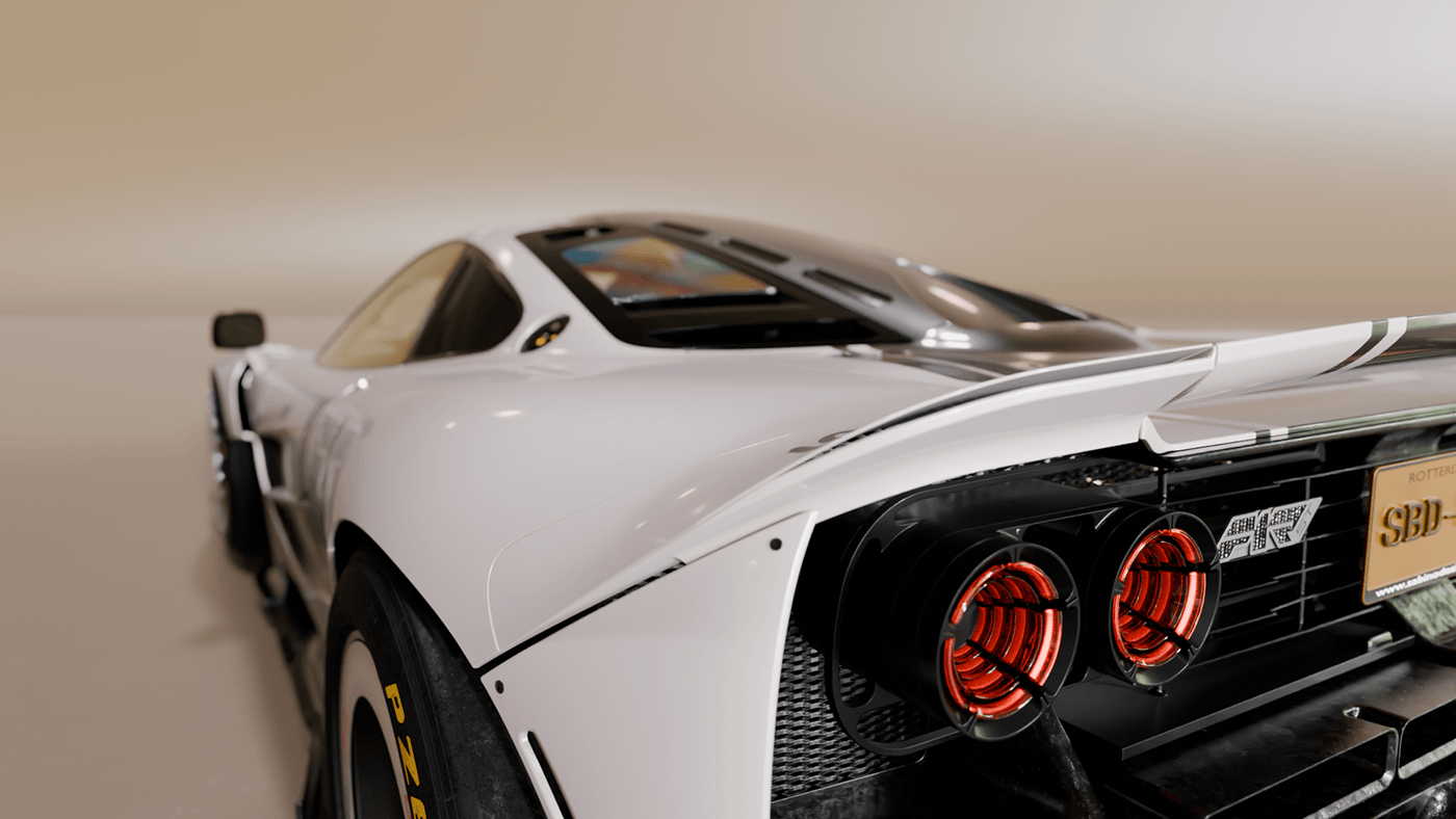 mclaren，F1Rst，Automobile refitting，950 horsepower，aerodynamics，