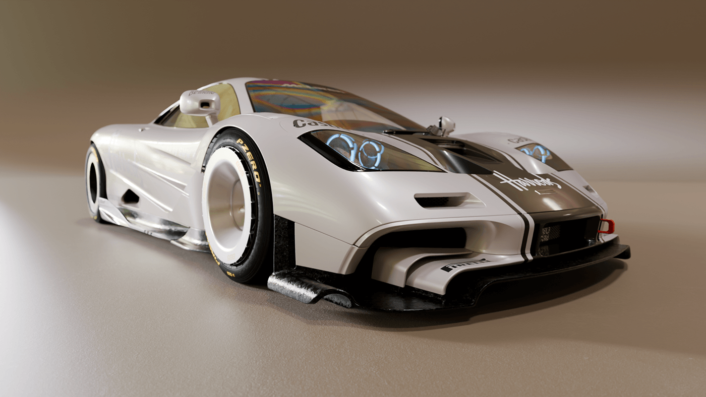 mclaren，F1Rst，Automobile refitting，950 horsepower，aerodynamics，