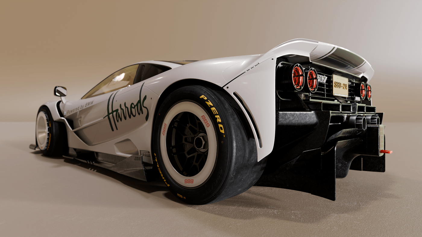 mclaren，F1Rst，Automobile refitting，950 horsepower，aerodynamics，