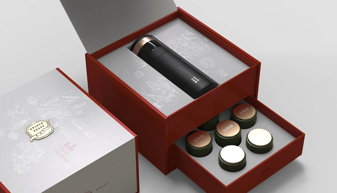 Health Tea Experience Packaging Design，Health Tea Gift Box Packaging Design，