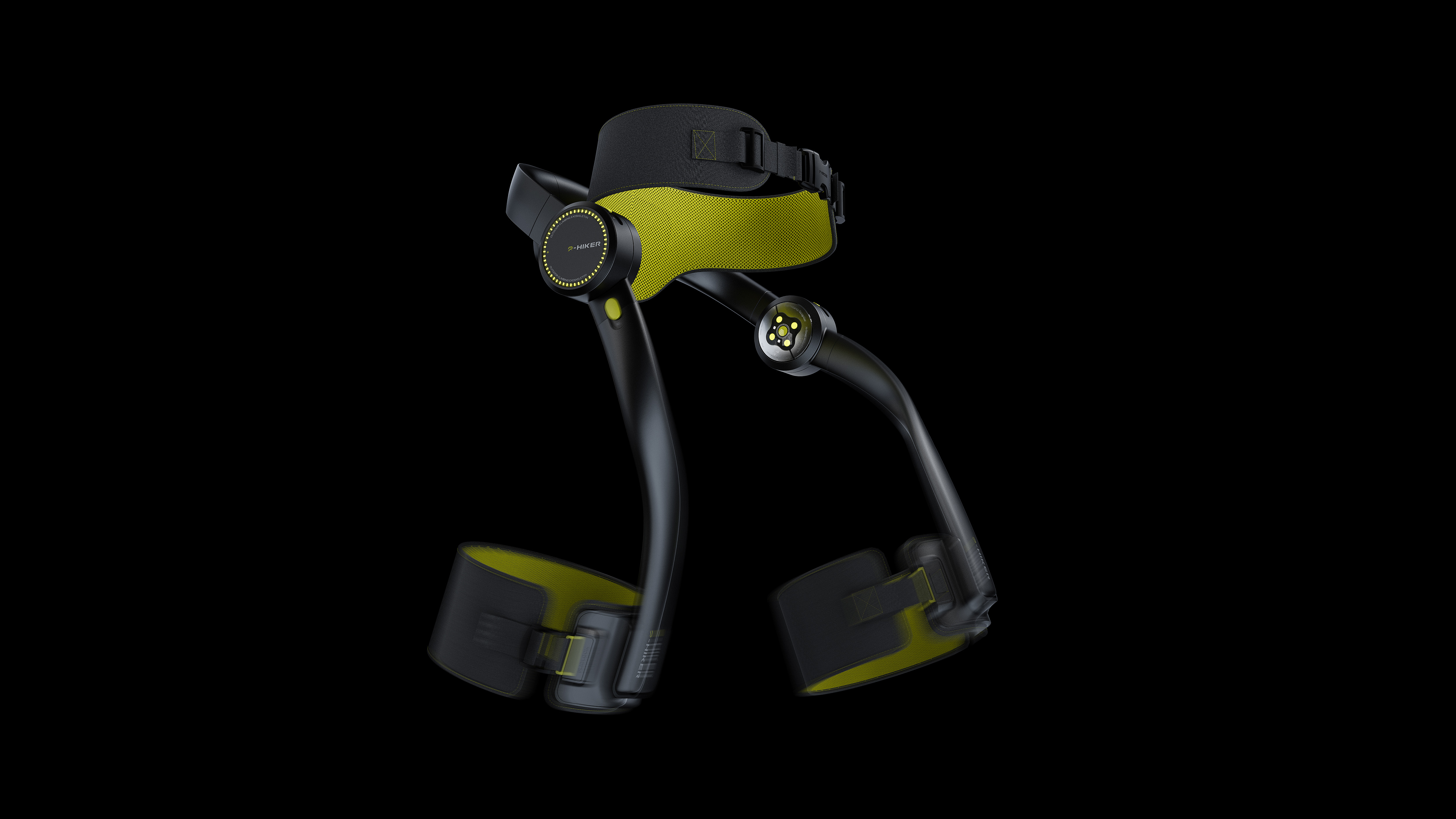 Power-assisted mountaineering exoskeleton，