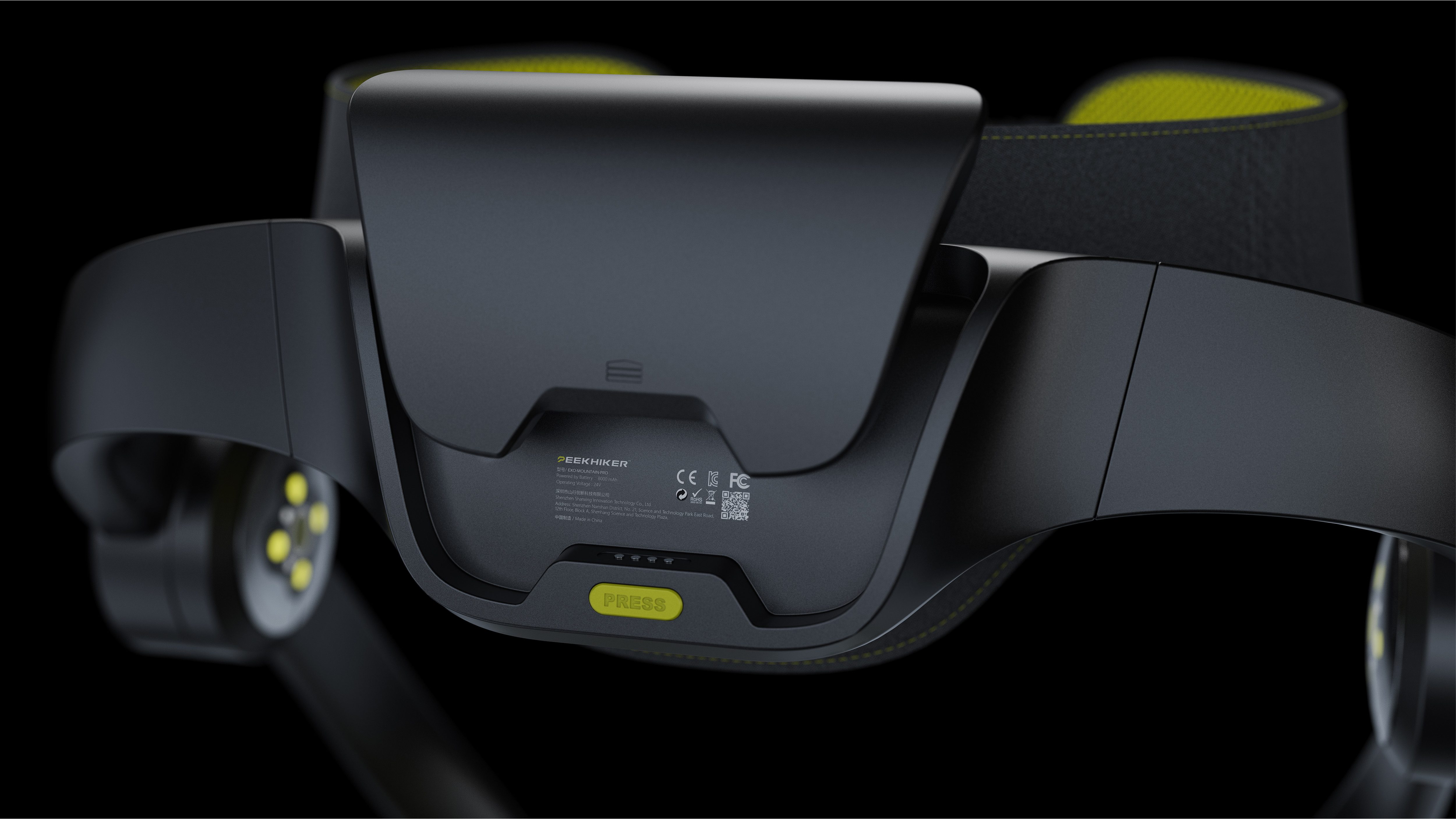 Power-assisted mountaineering exoskeleton，