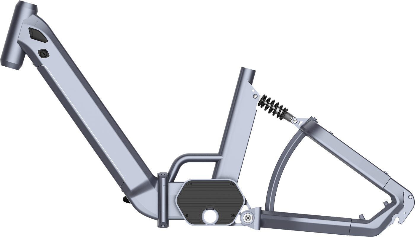 Folding bike，Fat tire fat，eBIKE，Electric bicycle，soft tail shock absorption，