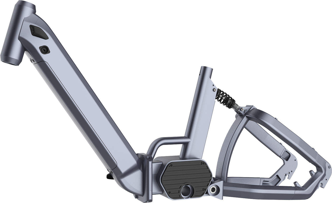 Folding bike，Fat tire fat，eBIKE，Electric bicycle，soft tail shock absorption，
