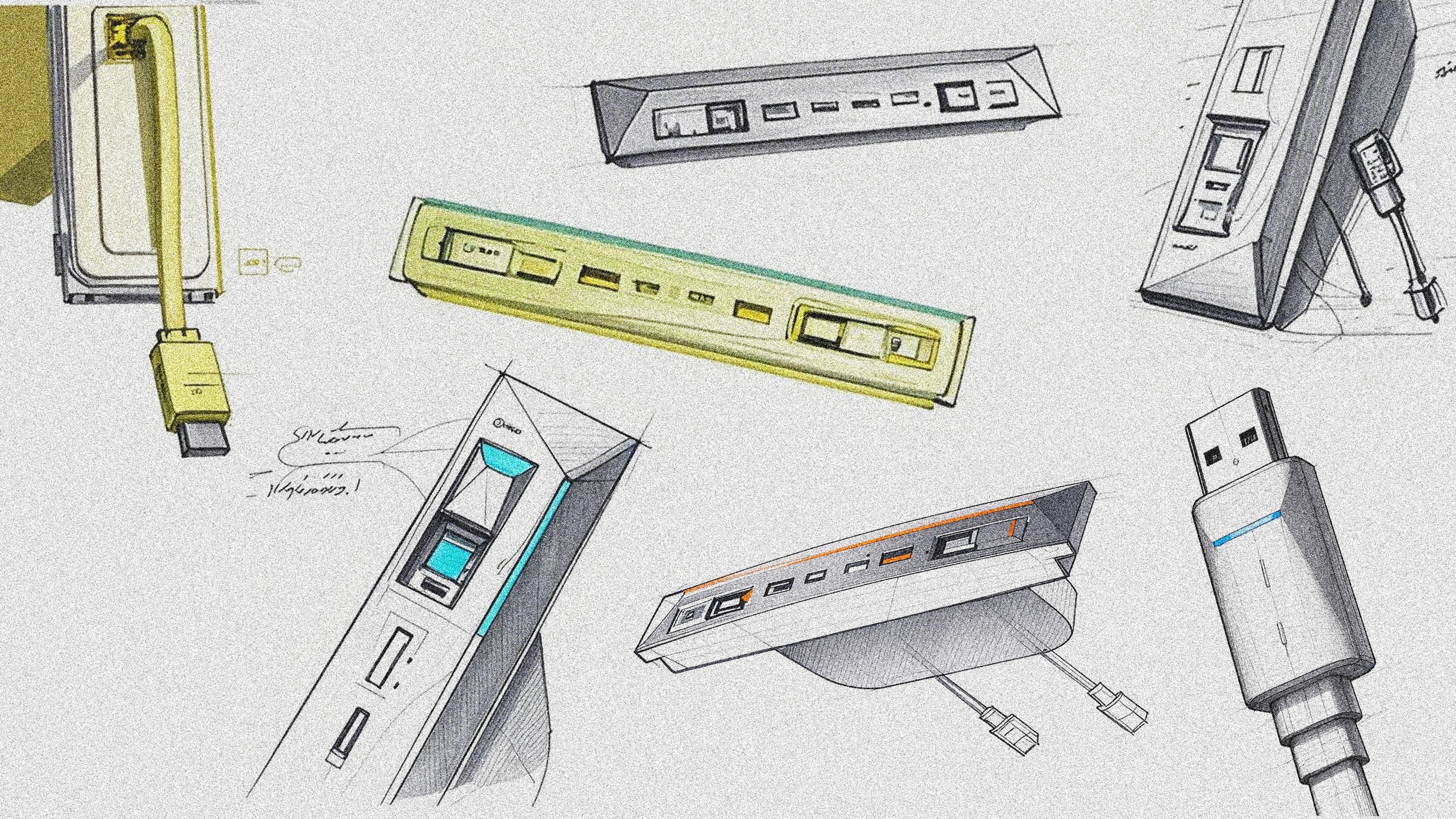 Tesla，Expansion dock，hub，flexible wire，Double Line，Cyberpunk，Mechanics，