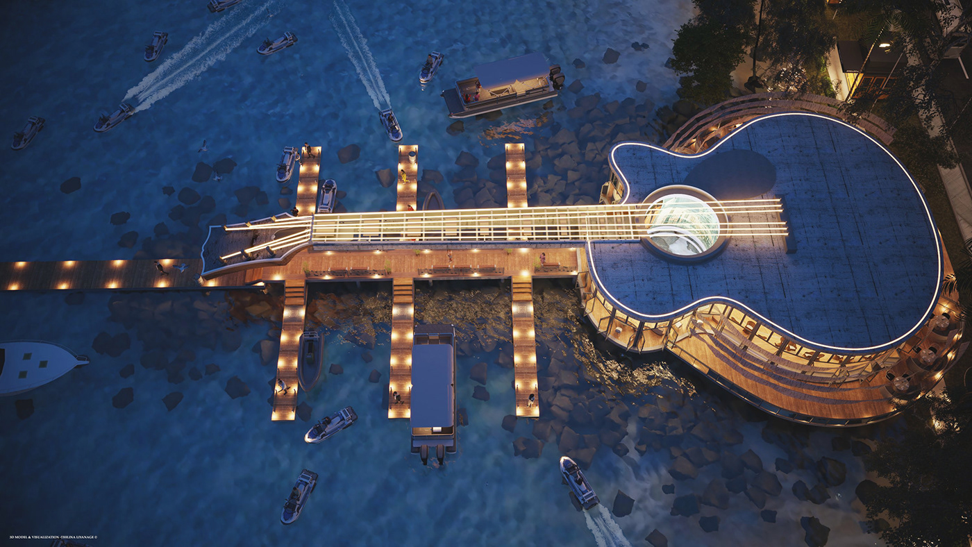 Luxury Yacht Club，Architecture，environmental design，Luxury Yacht Club，