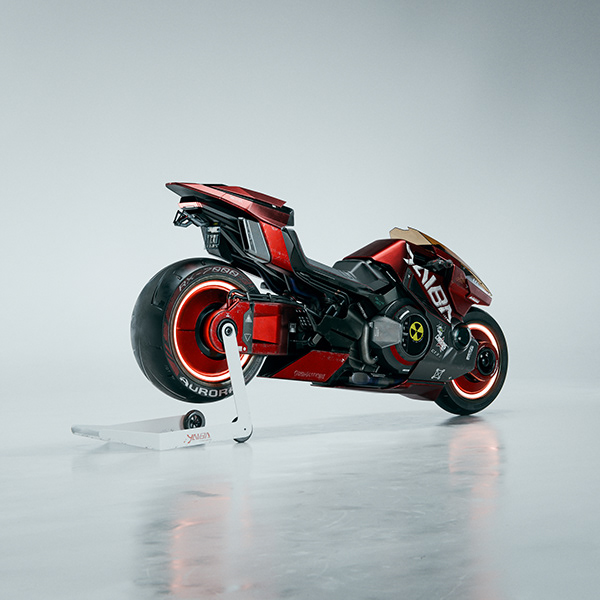 kusanagi，motorcycle，cross-country，CYBERPUNK，Yaiba Kusanagi，kusanagi，motorcycle，cross-country，CYBERPUNK，