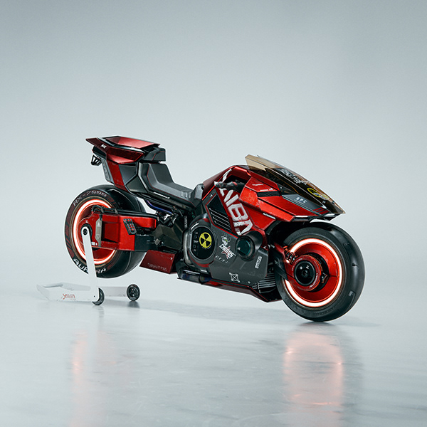 kusanagi，motorcycle，cross-country，CYBERPUNK，Yaiba Kusanagi，kusanagi，motorcycle，cross-country，CYBERPUNK，