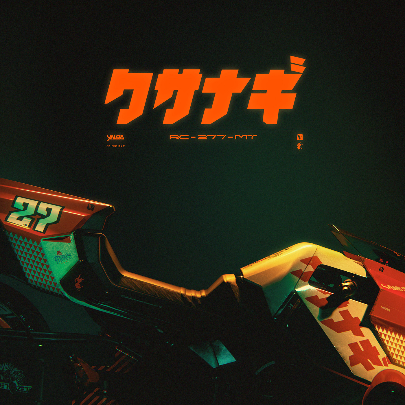 kusanagi，motorcycle，cross-country，CYBERPUNK，Yaiba Kusanagi，kusanagi，motorcycle，cross-country，CYBERPUNK，