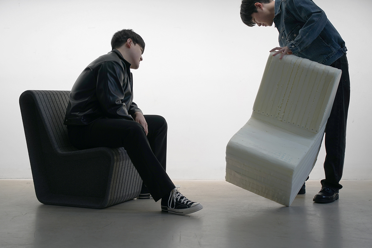 Form&Foam，EPP material，Recyclable，Public seat，Environmental protection materials，