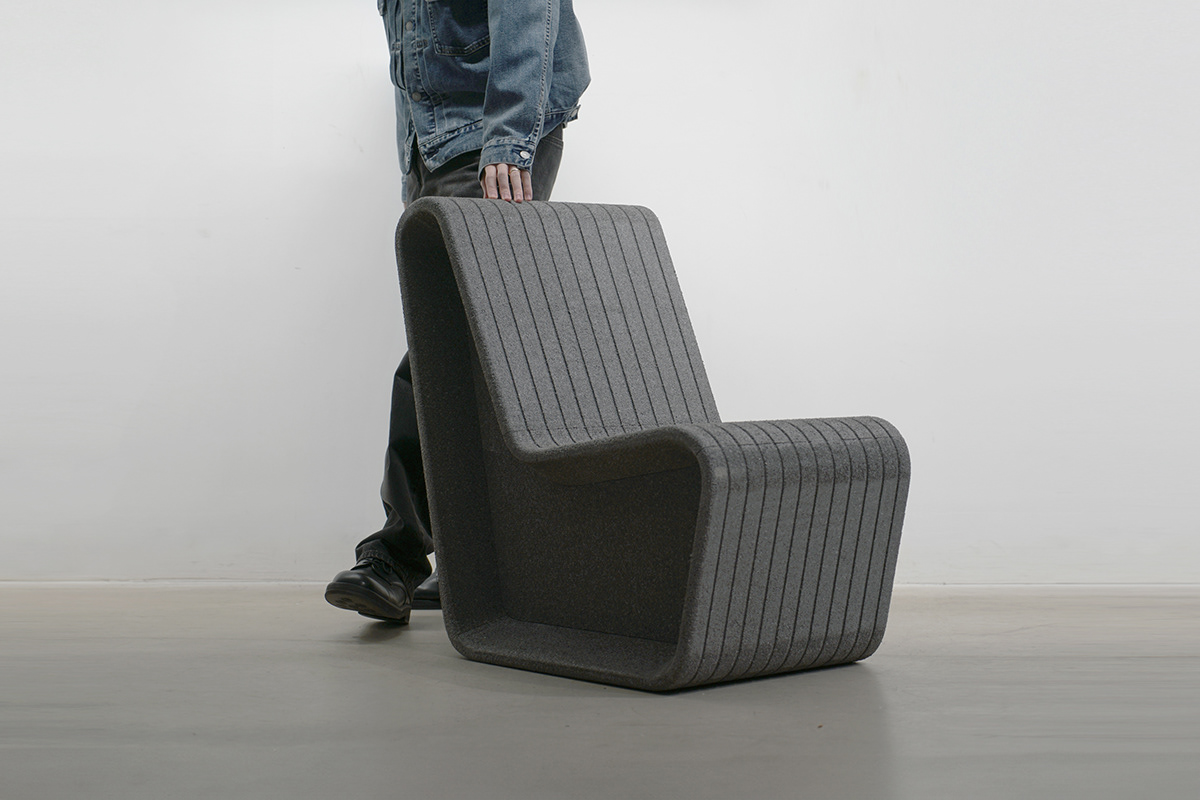 Form&Foam，EPP material，Recyclable，Public seat，Environmental protection materials，