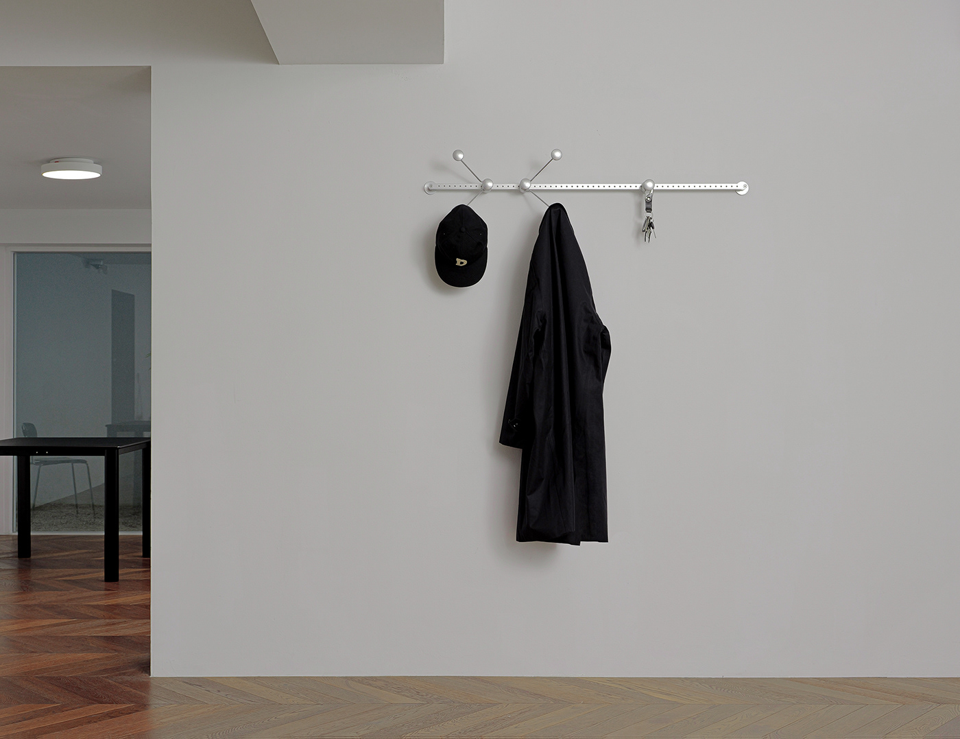 Dot Hanger，staff，Track system，Clothes hanger，multi-function，