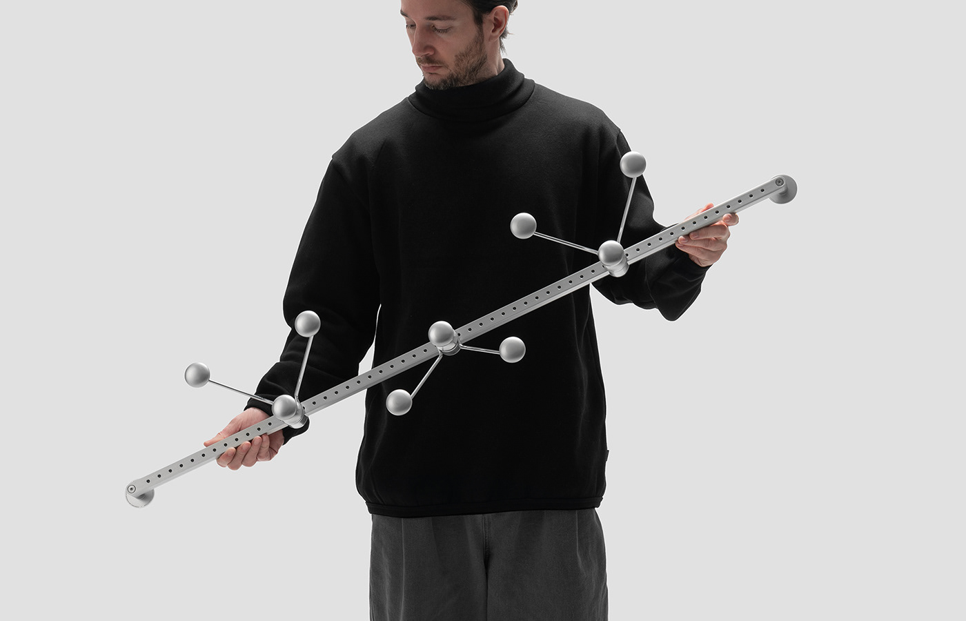 Dot Hanger，staff，Track system，Clothes hanger，multi-function，