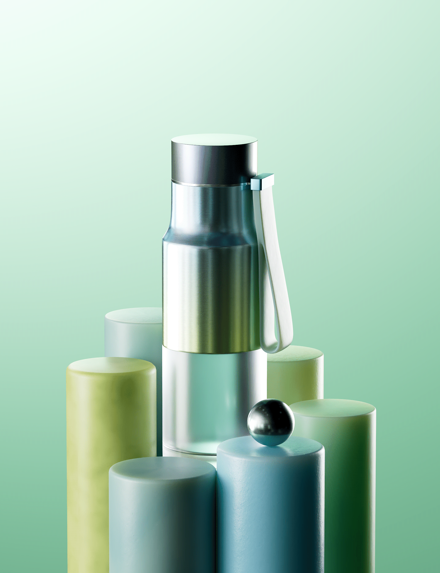 Water cup，Water bottle，packing design，originality，