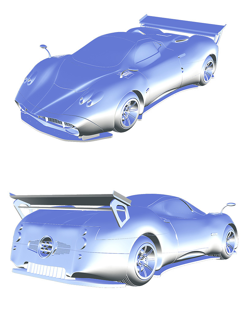 Automobile modeling，industrial design，product design，rhino，rhinoceros，keyshot，3dmax，pagani ，