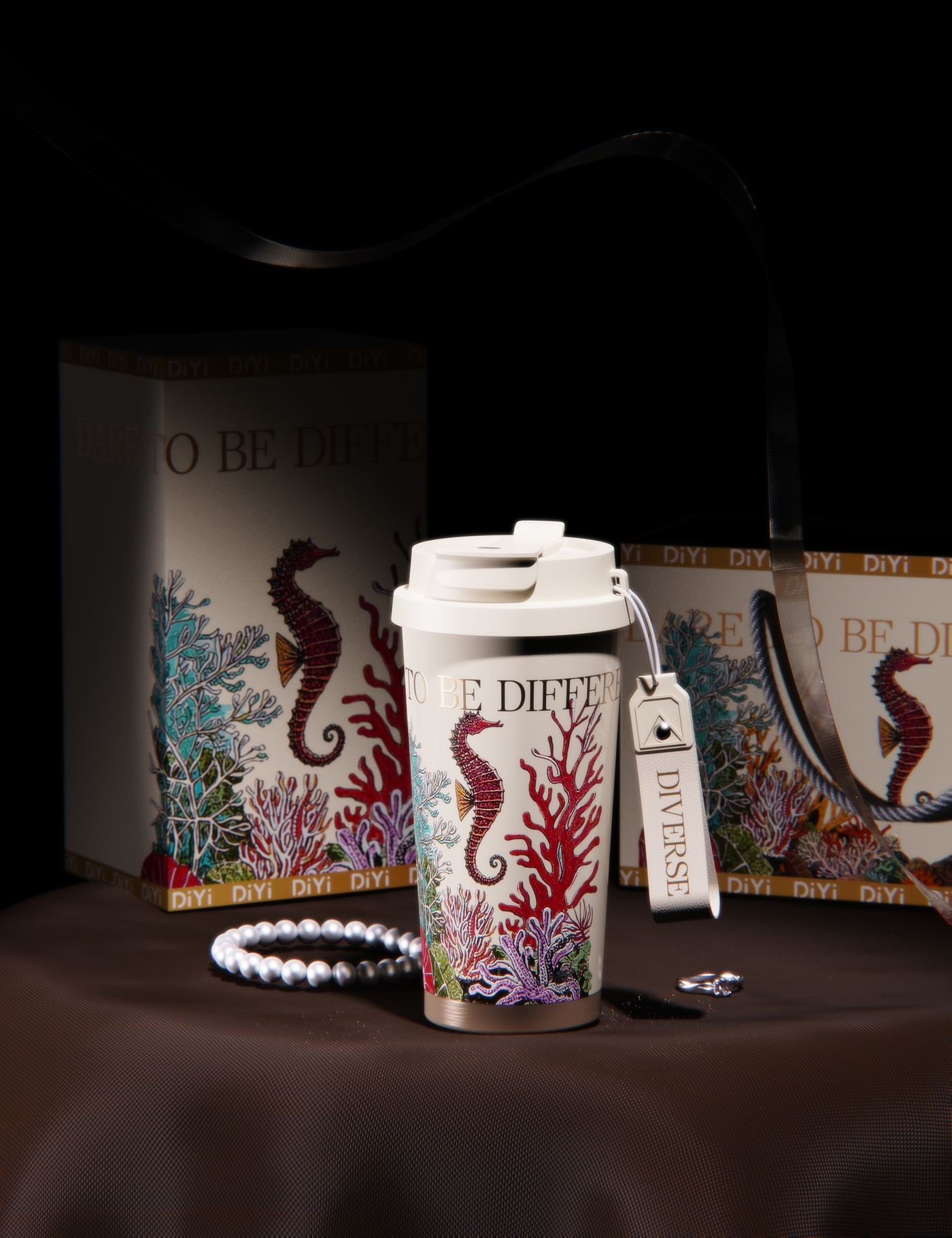 Water cup，coffee cup，keyshot，Render，