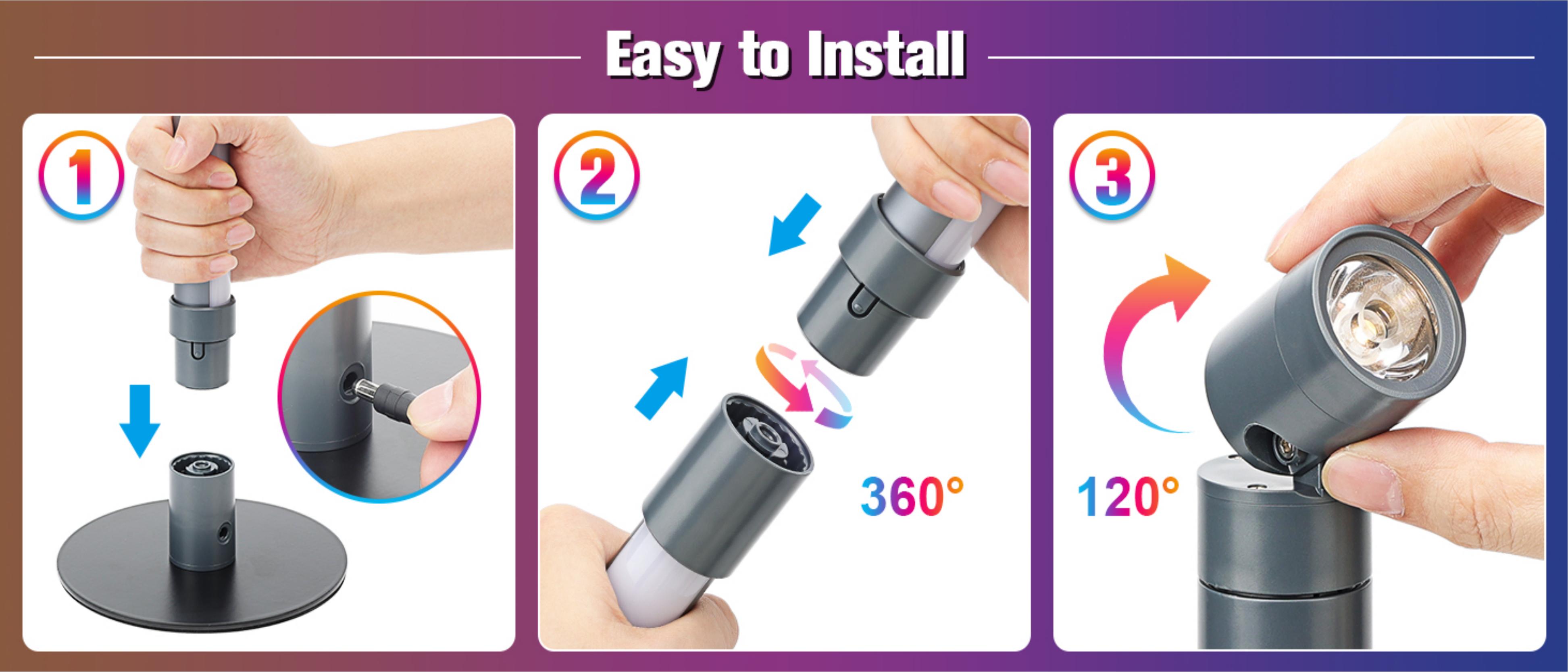 GVVOO HOME:DIY bluetooth floor lamp，Floor lamp，Atmosphere lamp，