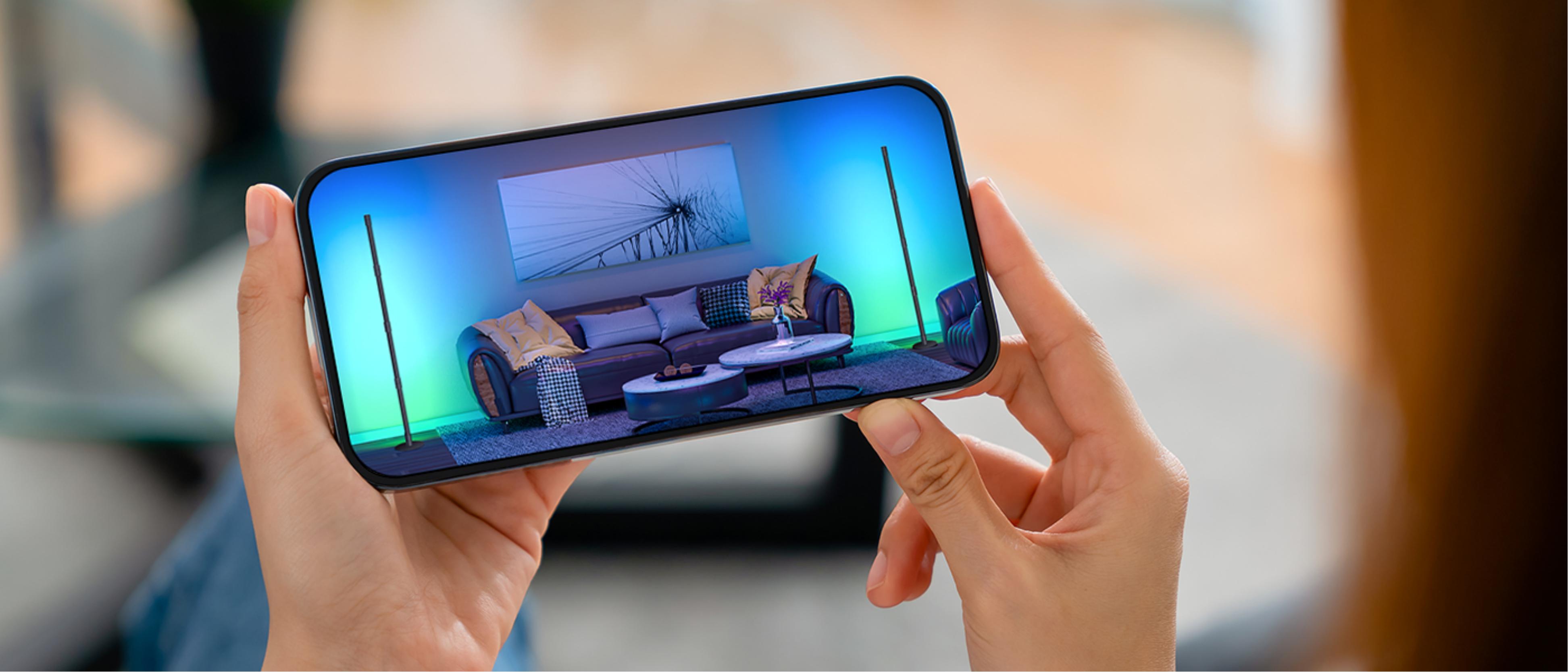 GVVOO HOME:DIY bluetooth floor lamp，Floor lamp，Atmosphere lamp，