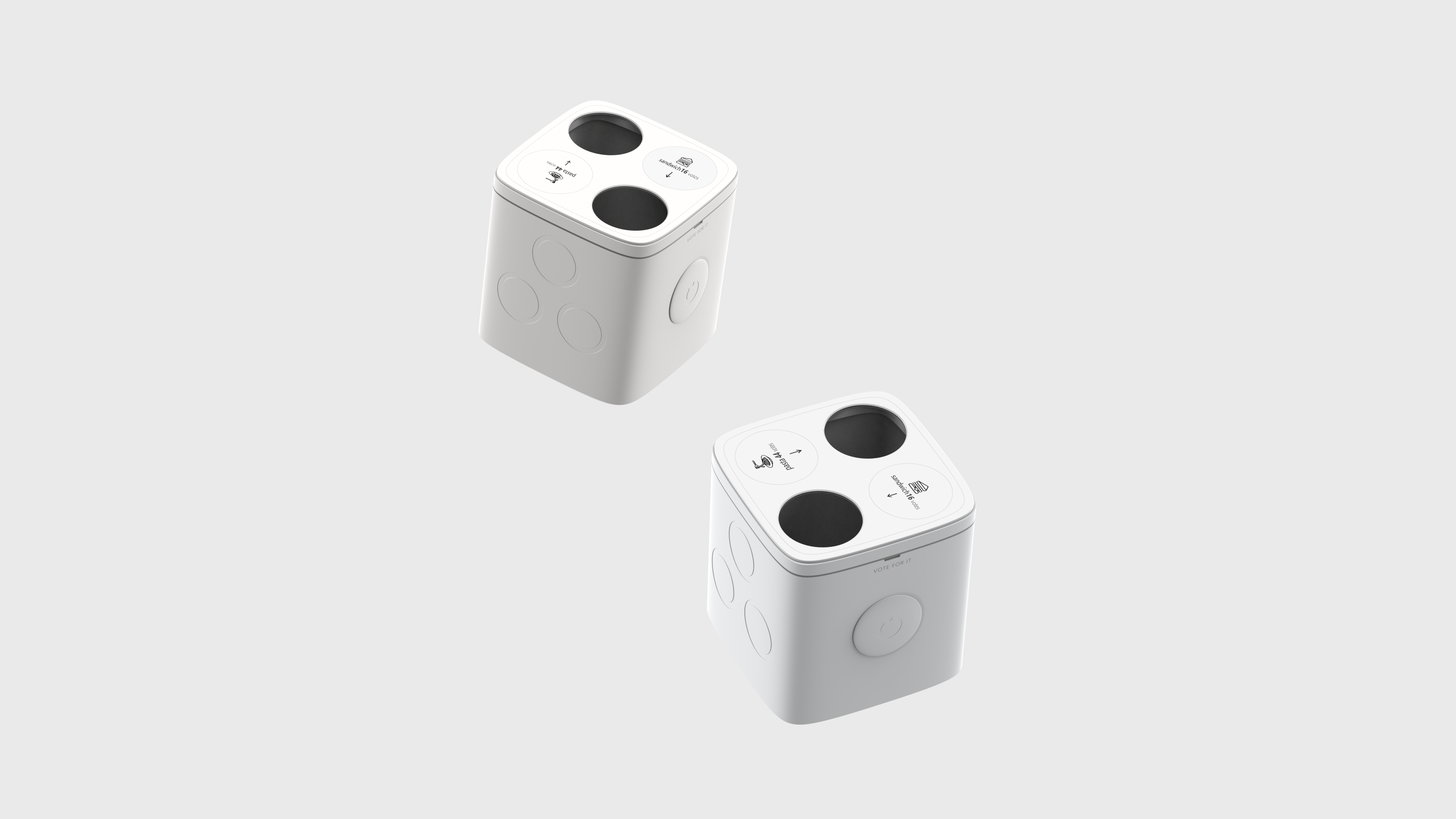 Trash Bin Design, Product Design, Trash Bin，