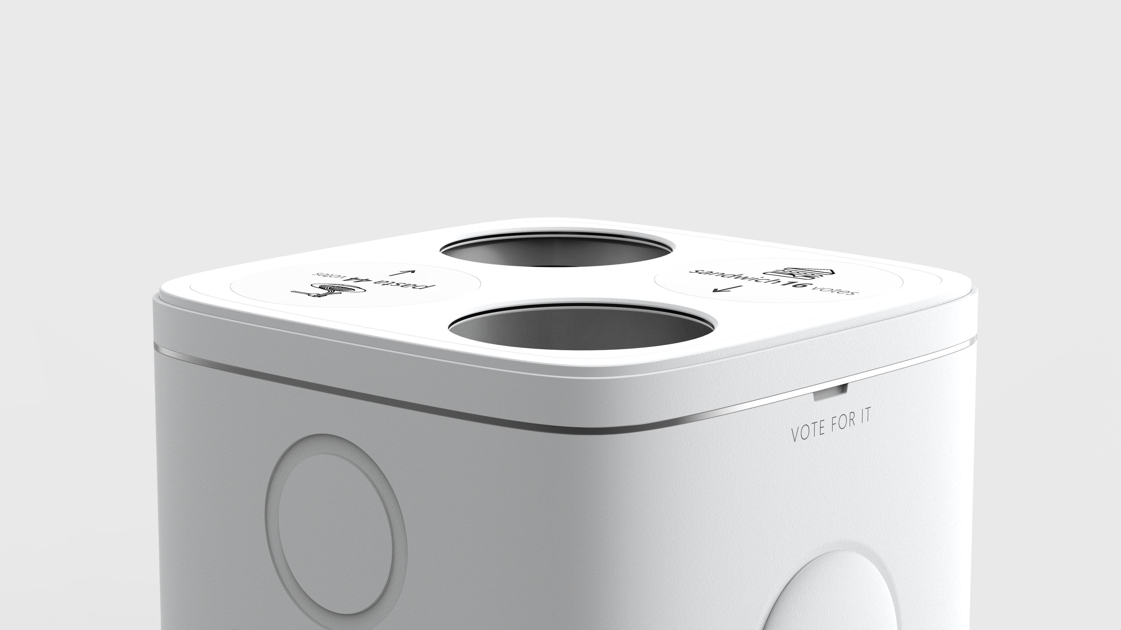 Trash Bin Design, Product Design, Trash Bin，