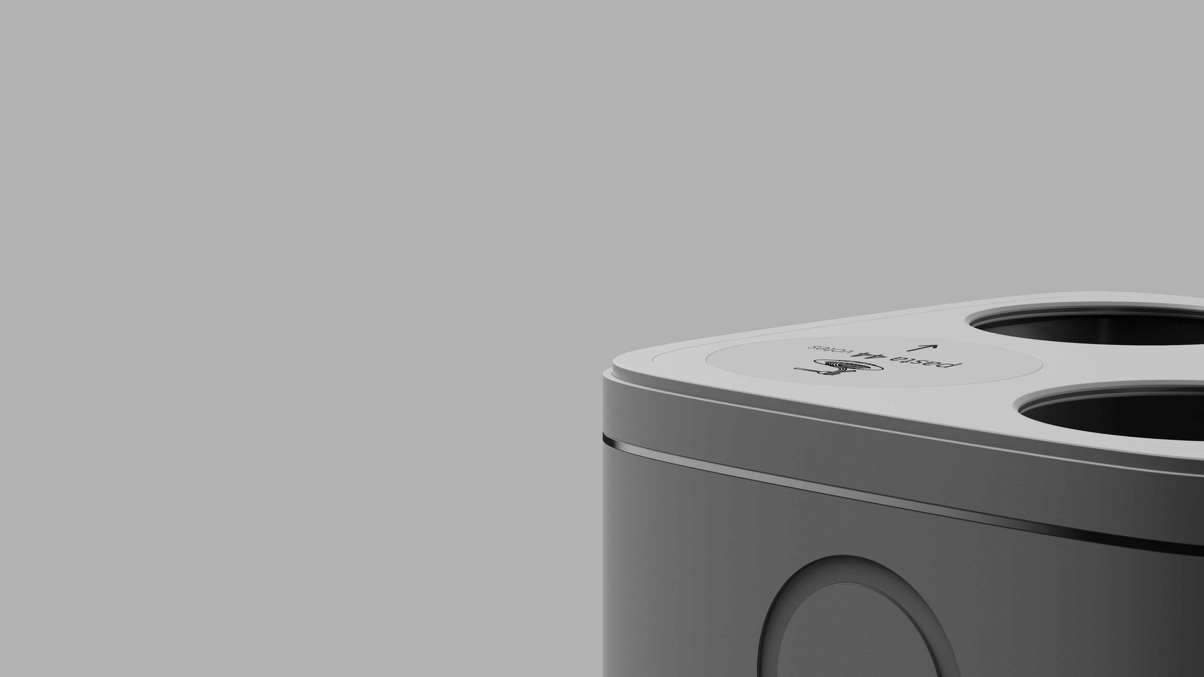 Trash Bin Design, Product Design, Trash Bin，