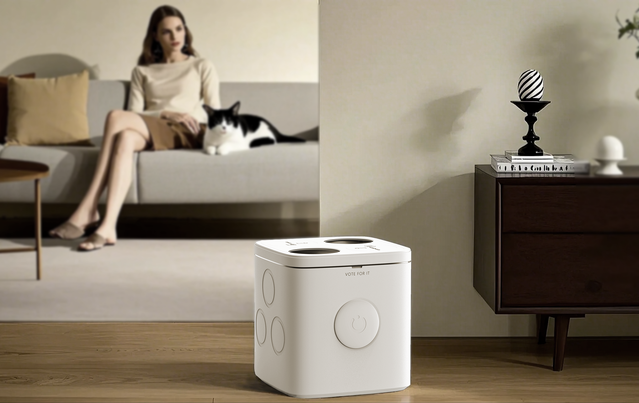 Trash Bin Design, Product Design, Trash Bin，