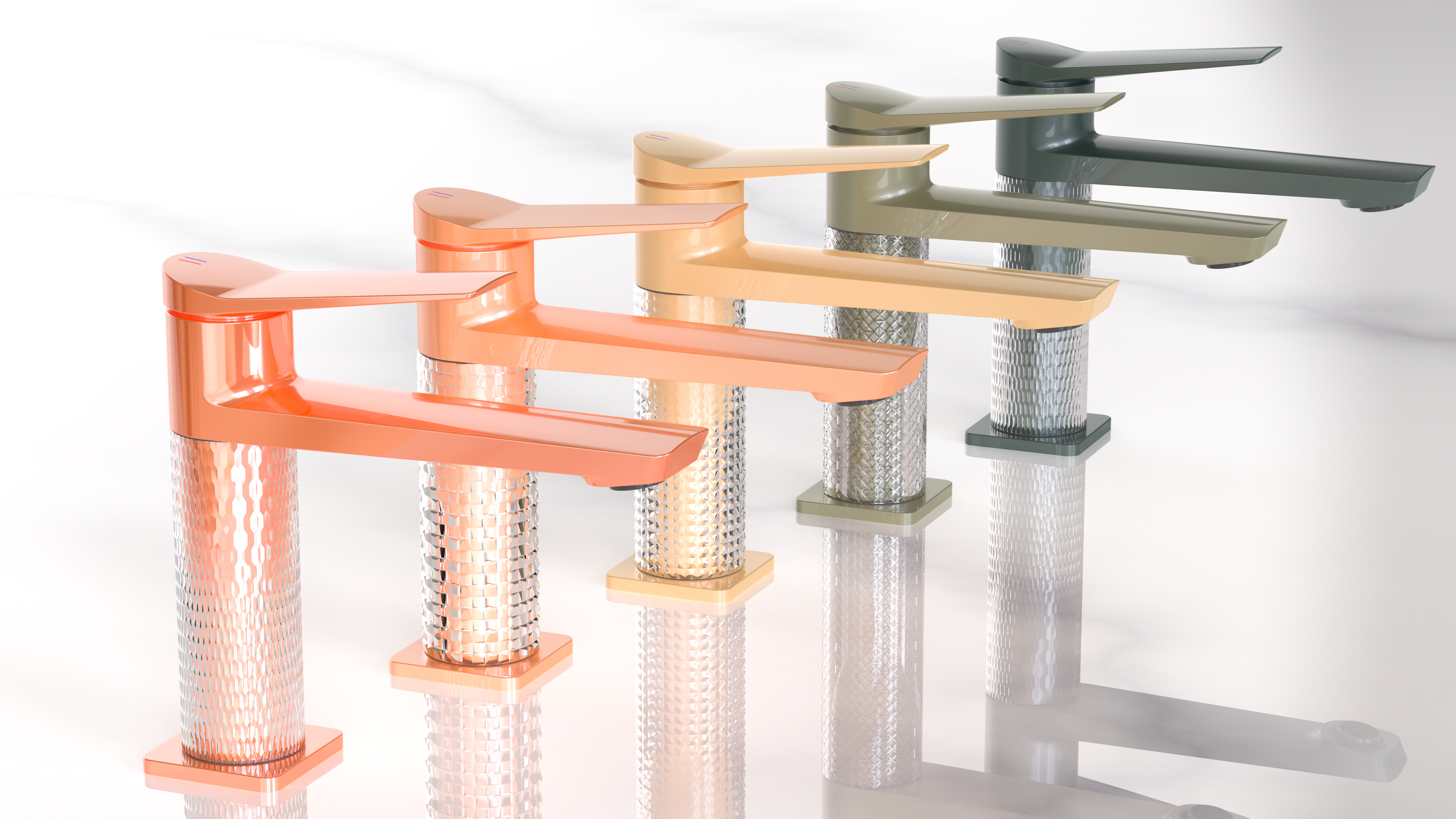 # Basin faucet，#Industrial Design，# Original design，# Design without borders，# Bathroom Design，# Basin faucet design，# Design，# Good things to share，