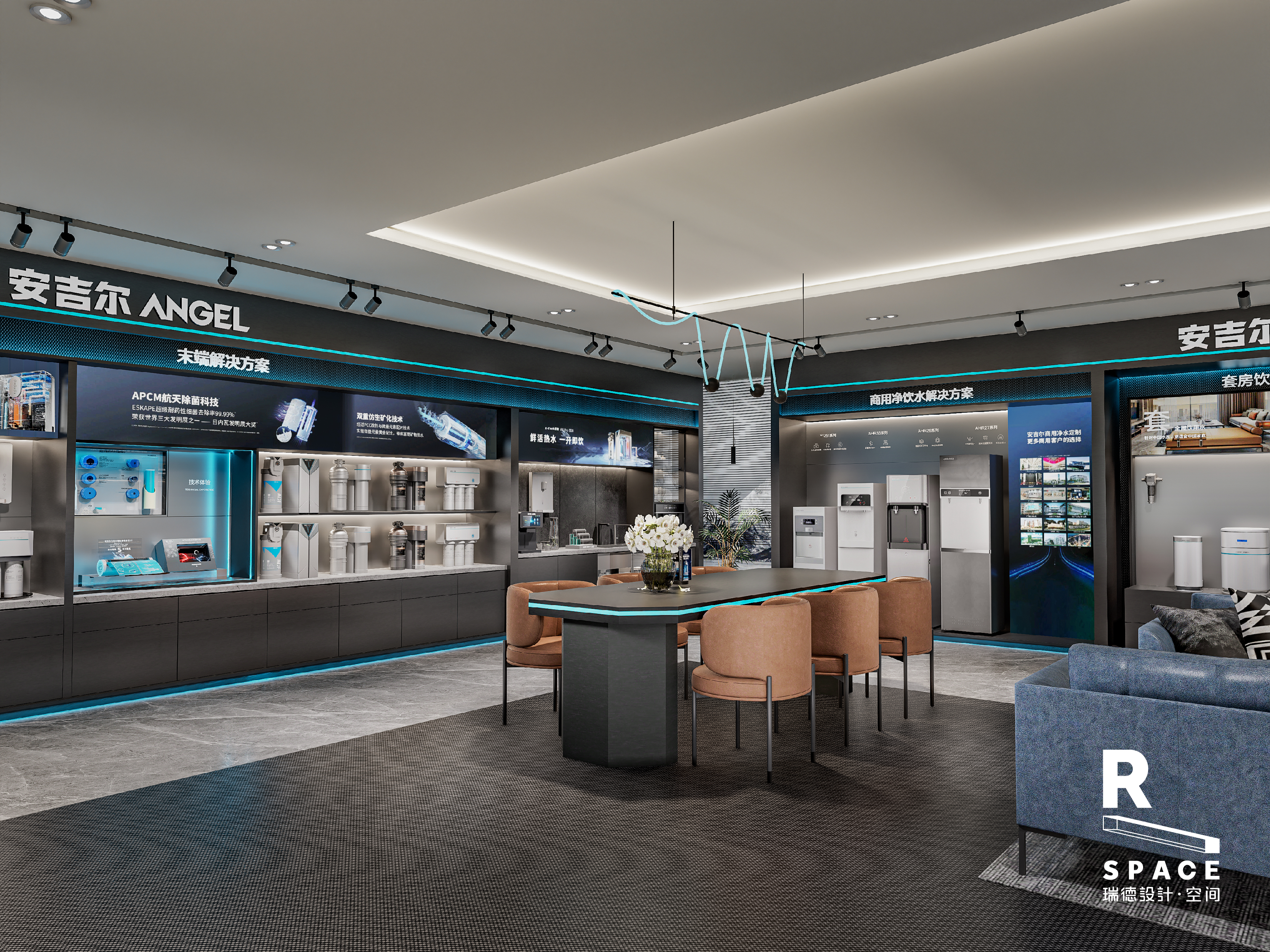 Original works，space，Commercial space design，Red design，space design ，Angel，Si design，Red design · space，