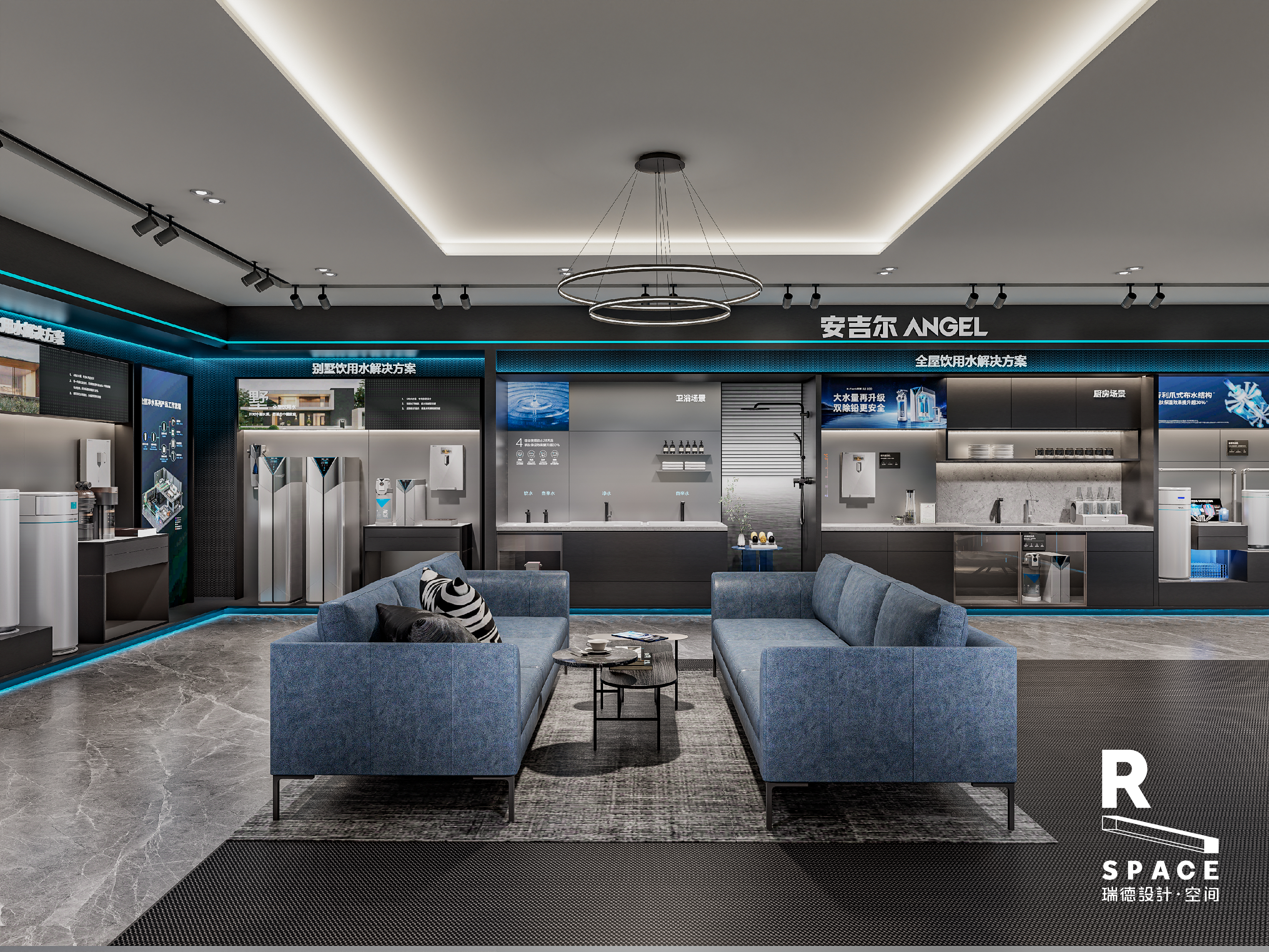 Original works，space，Commercial space design，Red design，space design ，Angel，Si design，Red design · space，