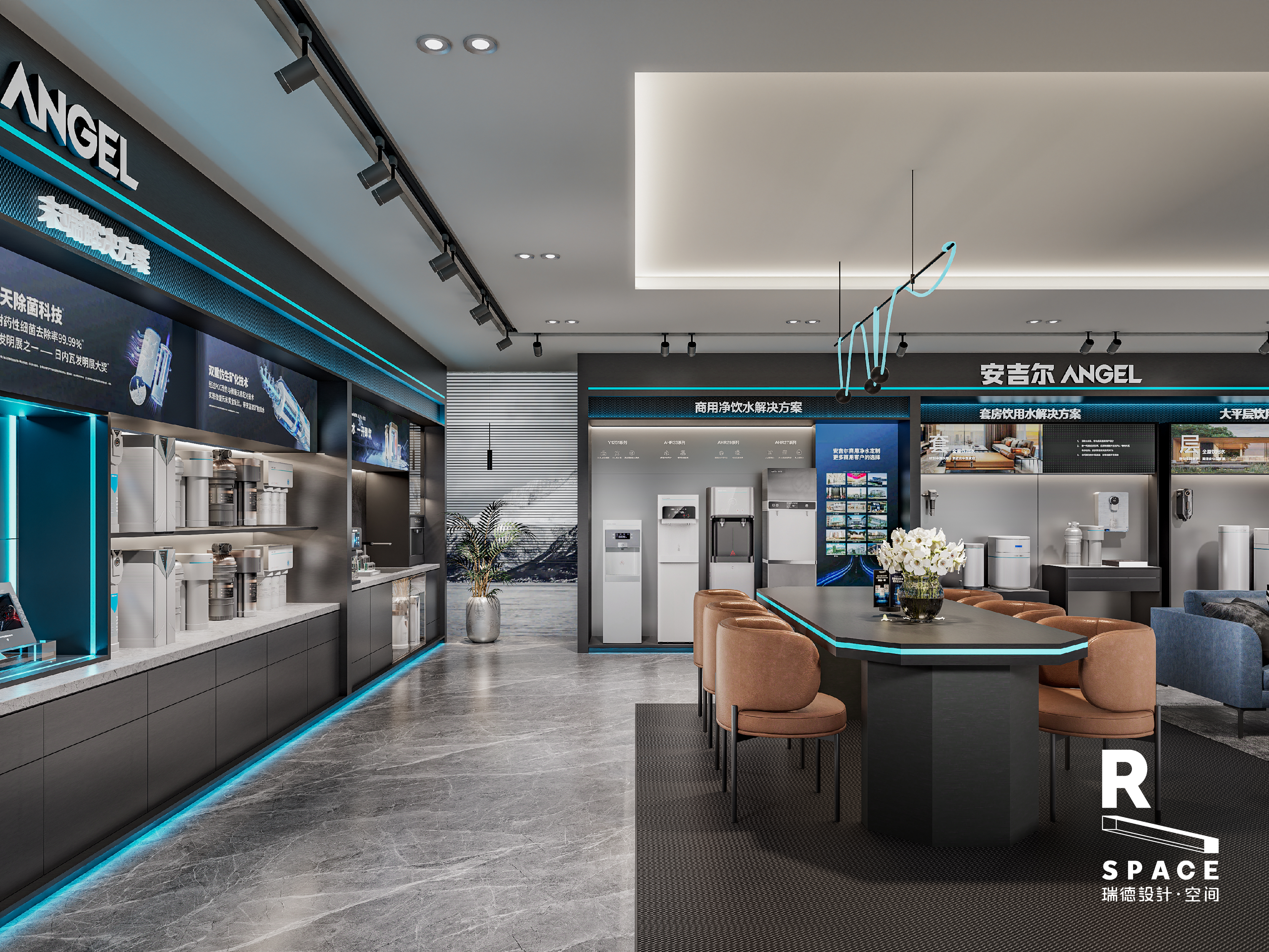 Original works，space，Commercial space design，Red design，space design ，Angel，Si design，Red design · space，