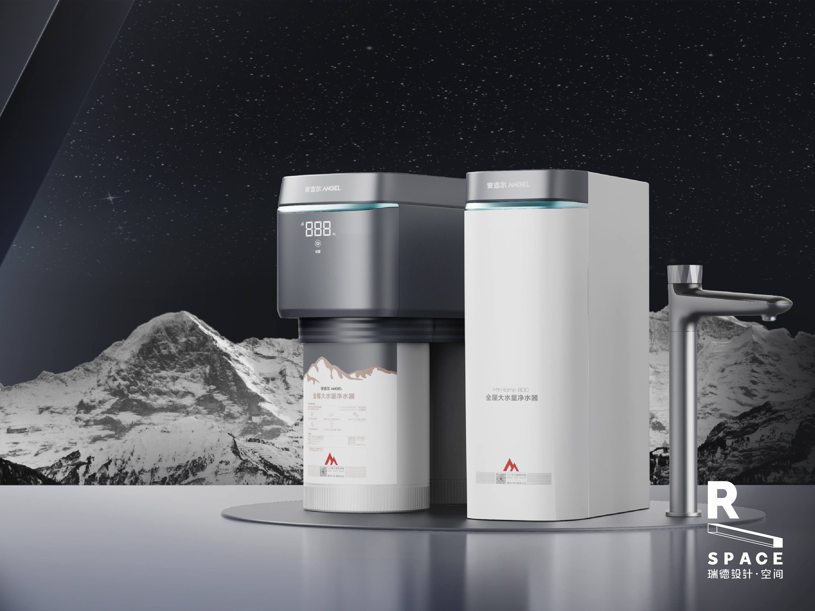 Original works，space，Commercial space design，Red design，space design ，Angel，Si design，Red design · space，