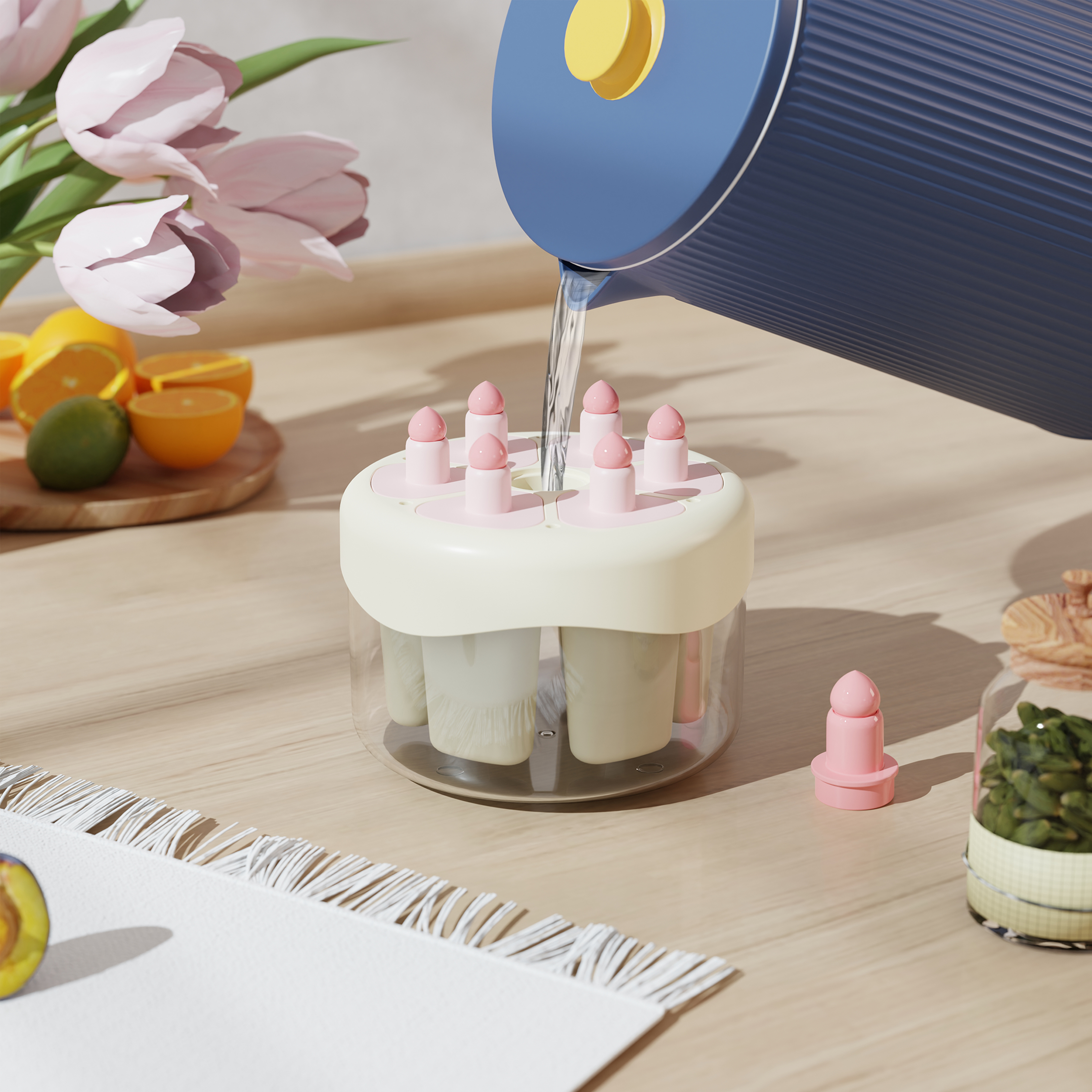 Home department store，Ice cream mold，Receive，kitchen，lovely，Cartoon，product design，Kitchenware，