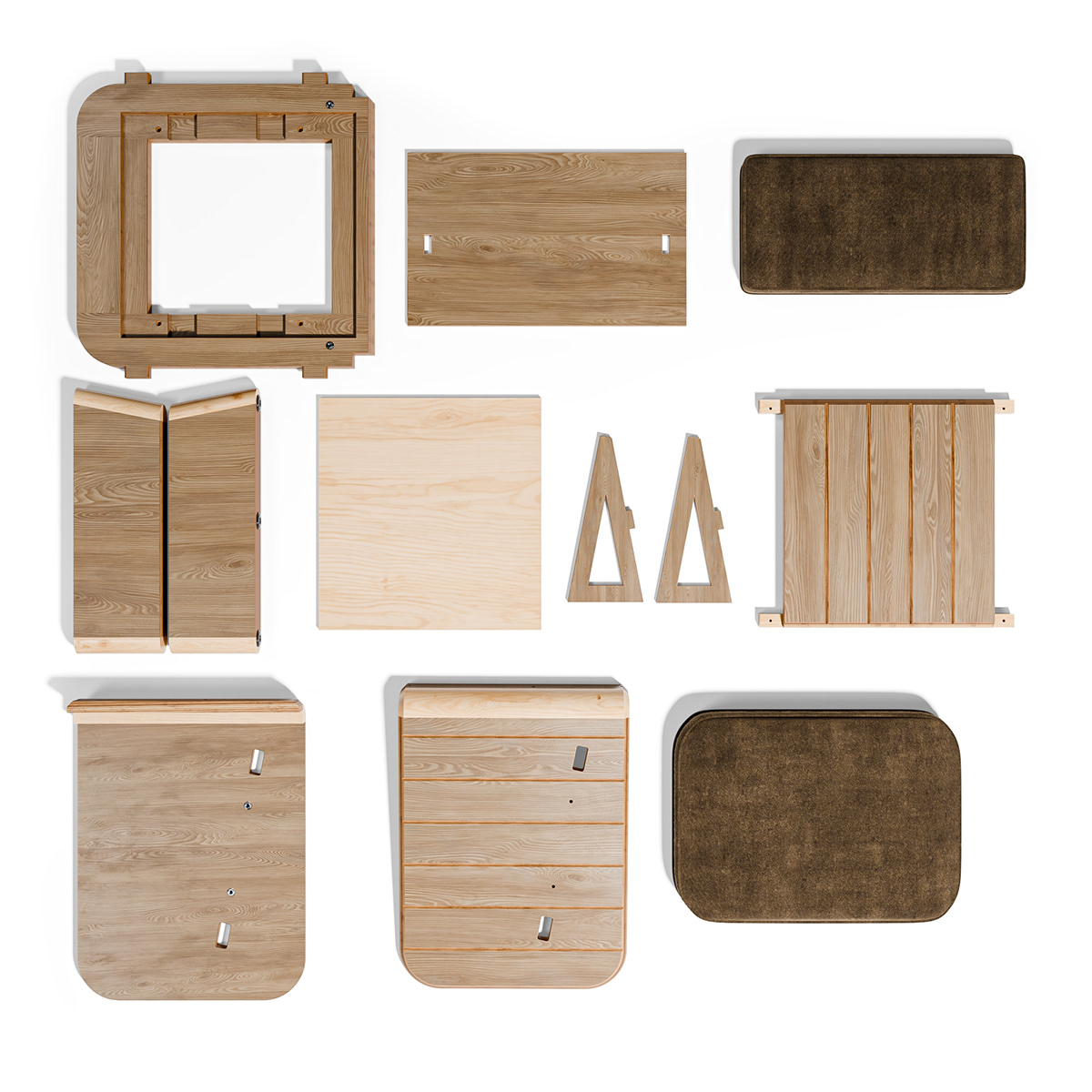 DAY，modularization，Eco-friendly furniture，CNC Cutting，Sustainable production，